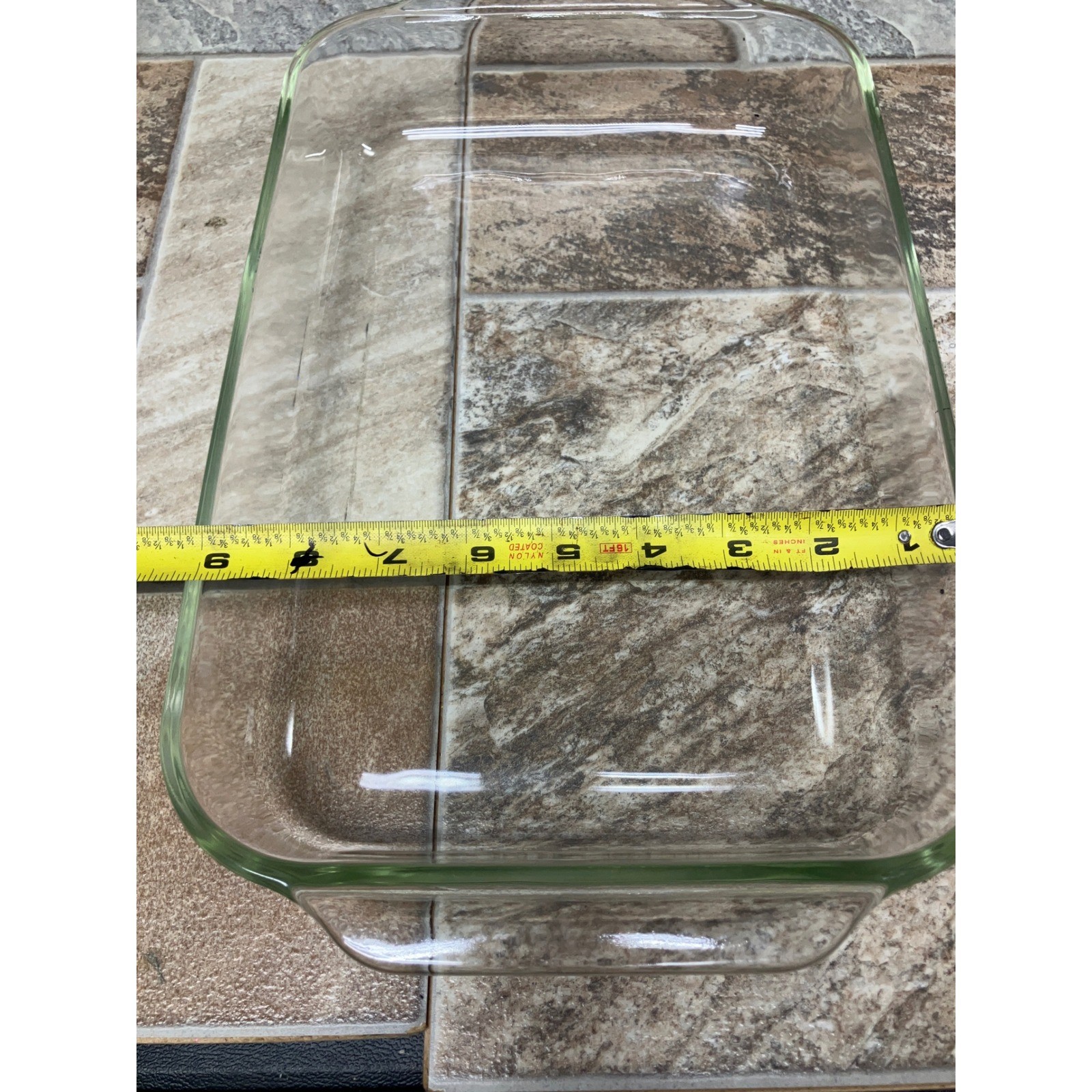 Pyrex 233-S Clear Glass Rectangular 3 Quart Baking Casserole Dish 13×9 USA