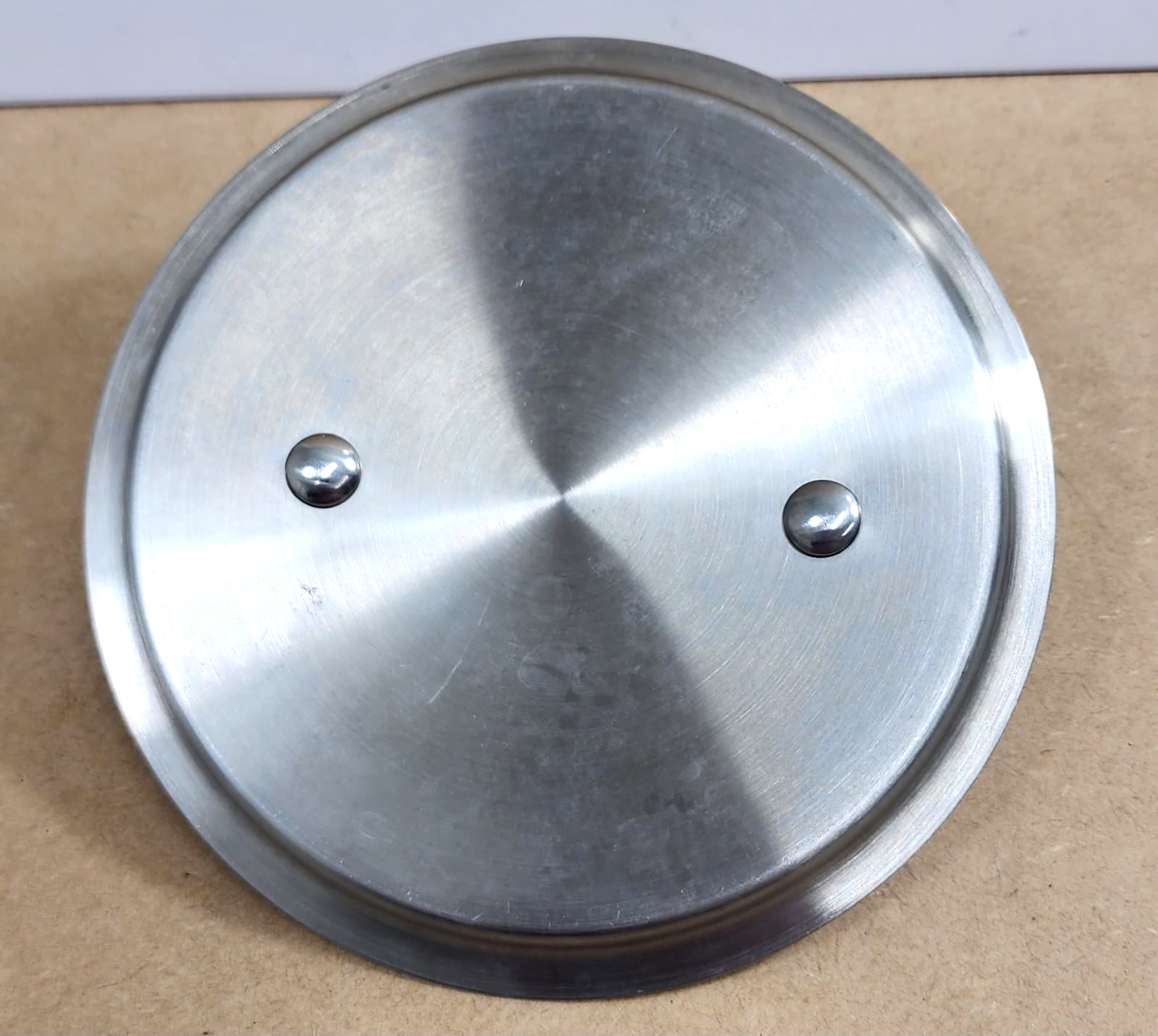 Cuisinart Replacement Lid Stainless Steel 7″ Outer Rim Cookware Pot Pan Cover