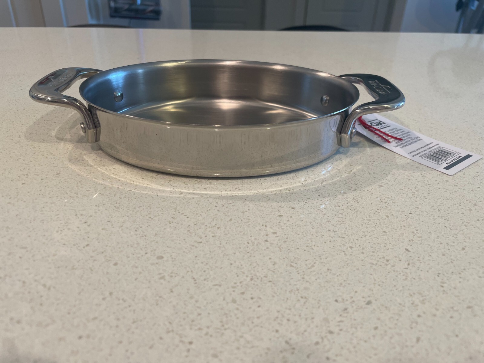 Brand New All-Clad Set – 8″ D5 Skillet, 7″ Oval Baker and 6″ Mini Gratin Pan