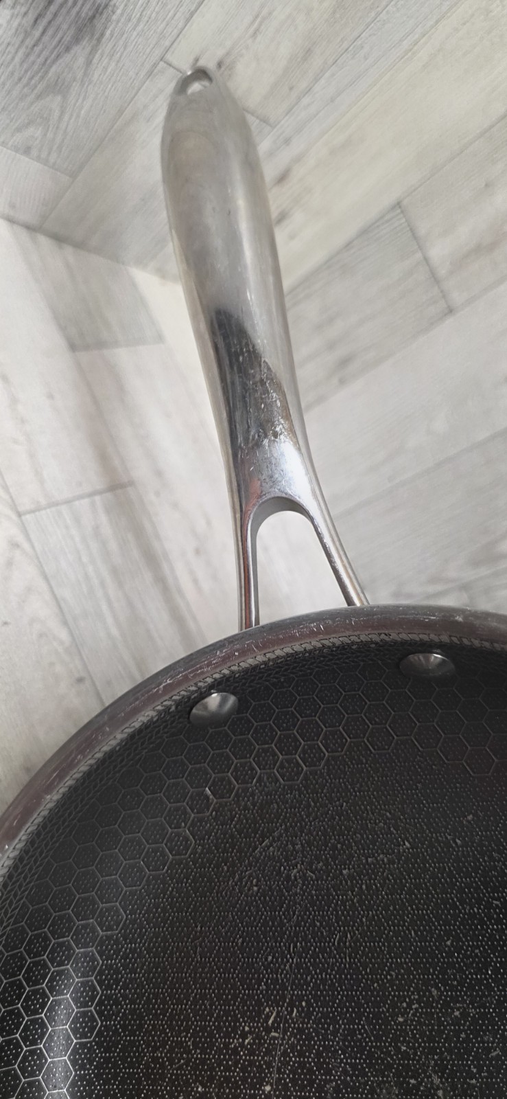 HexClad Hybrid Non-Stick 8-inch Frying Pan – Hybrid Cooking Pan Used