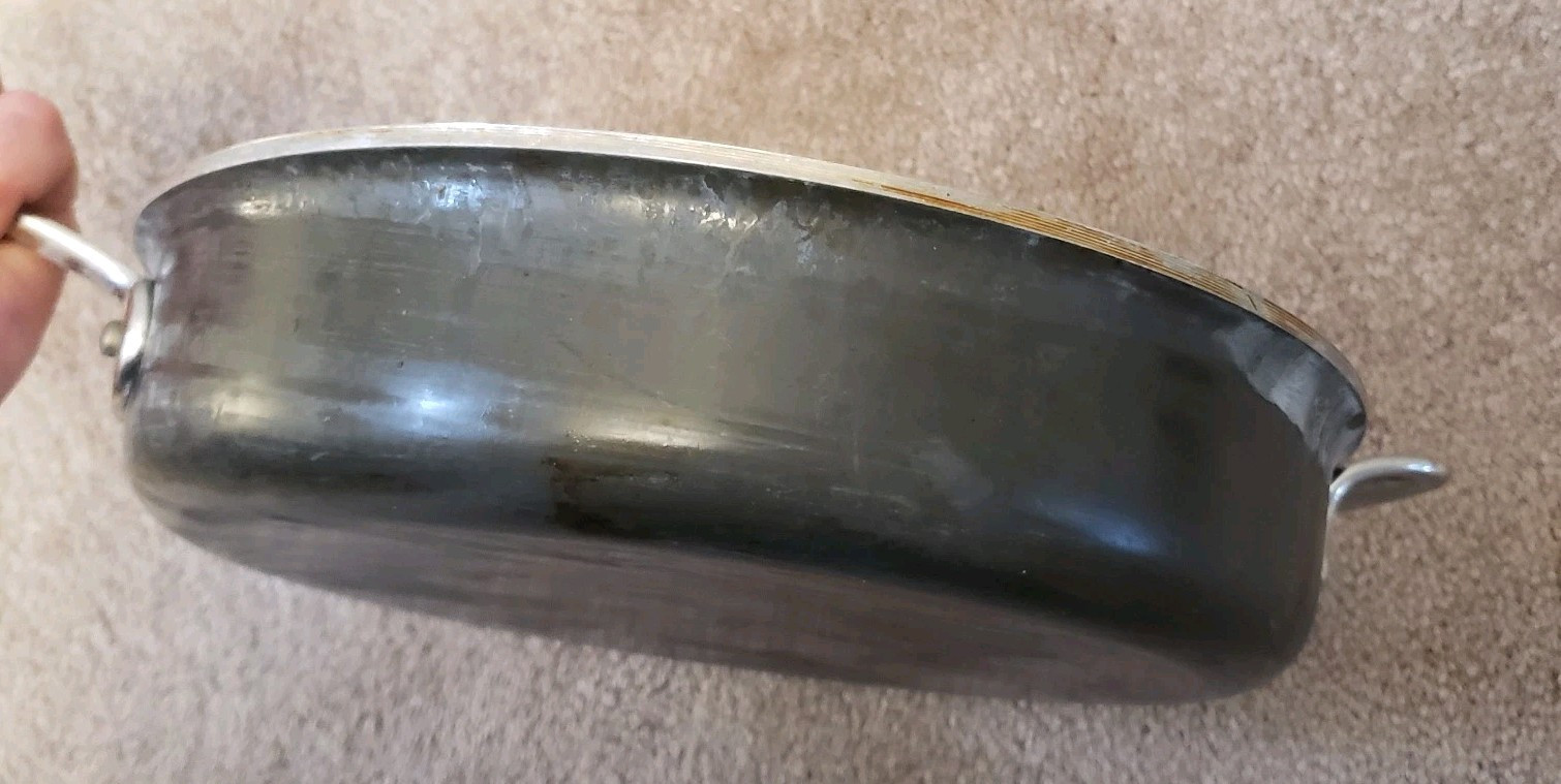 All-Clad Ltd Stainless Steel Anodized 11.25″ inch Skillet Fry Sauté Pan w/ Lid