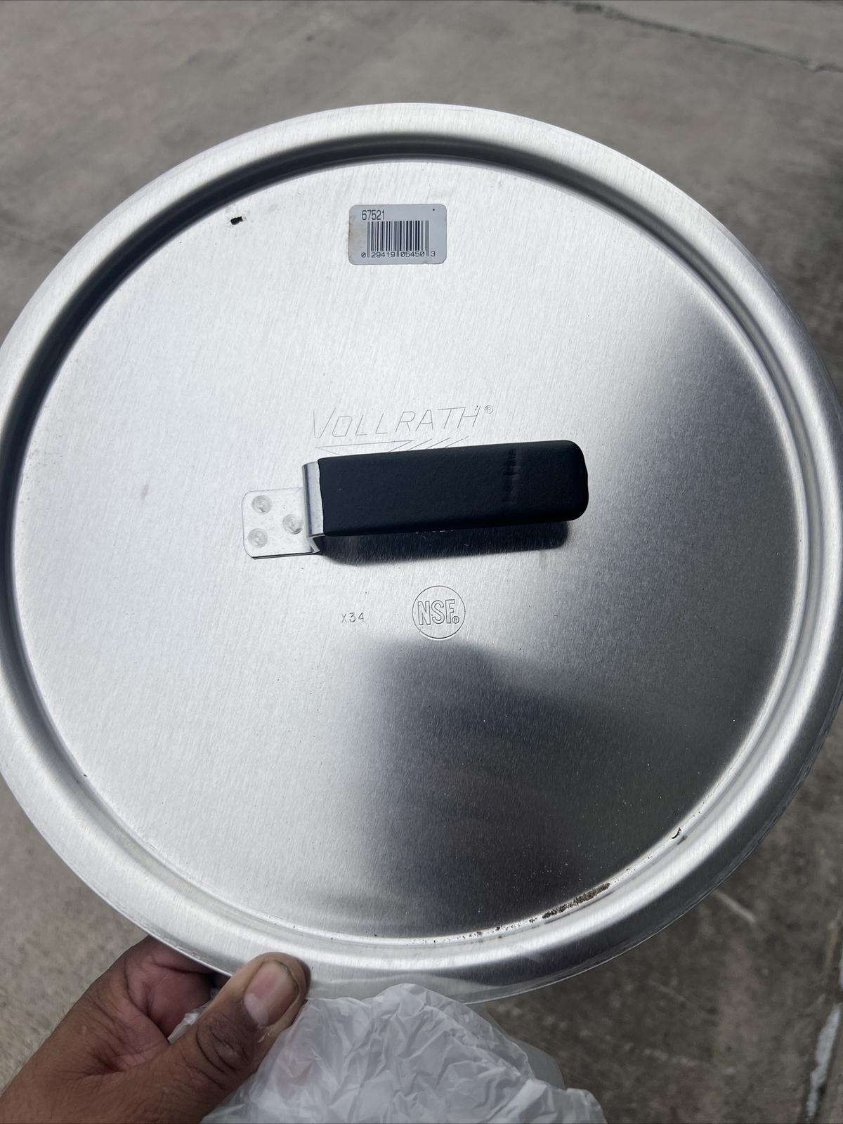 Vollrath – 67521- Wear-Ever® 12-5/8 Aluminum Cookware Cover