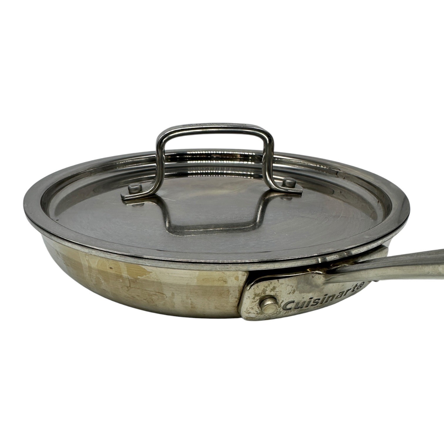 Cuisinart MultiClad Pro 8″ Skillet with Lid MCP22-20N Stainless Steel Induction