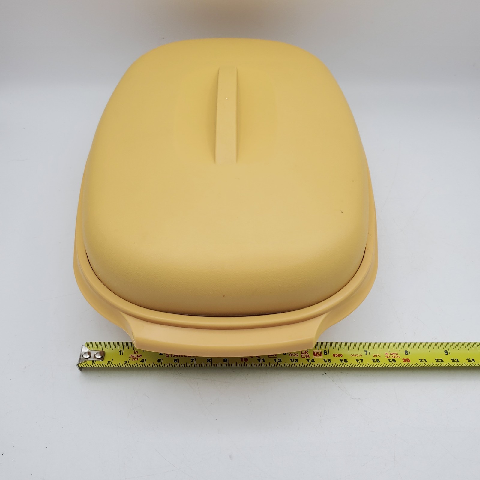 VTG Tupperware Steamer 3 Piece Harvest Gold Microwave Vegetable Microwave Cooker