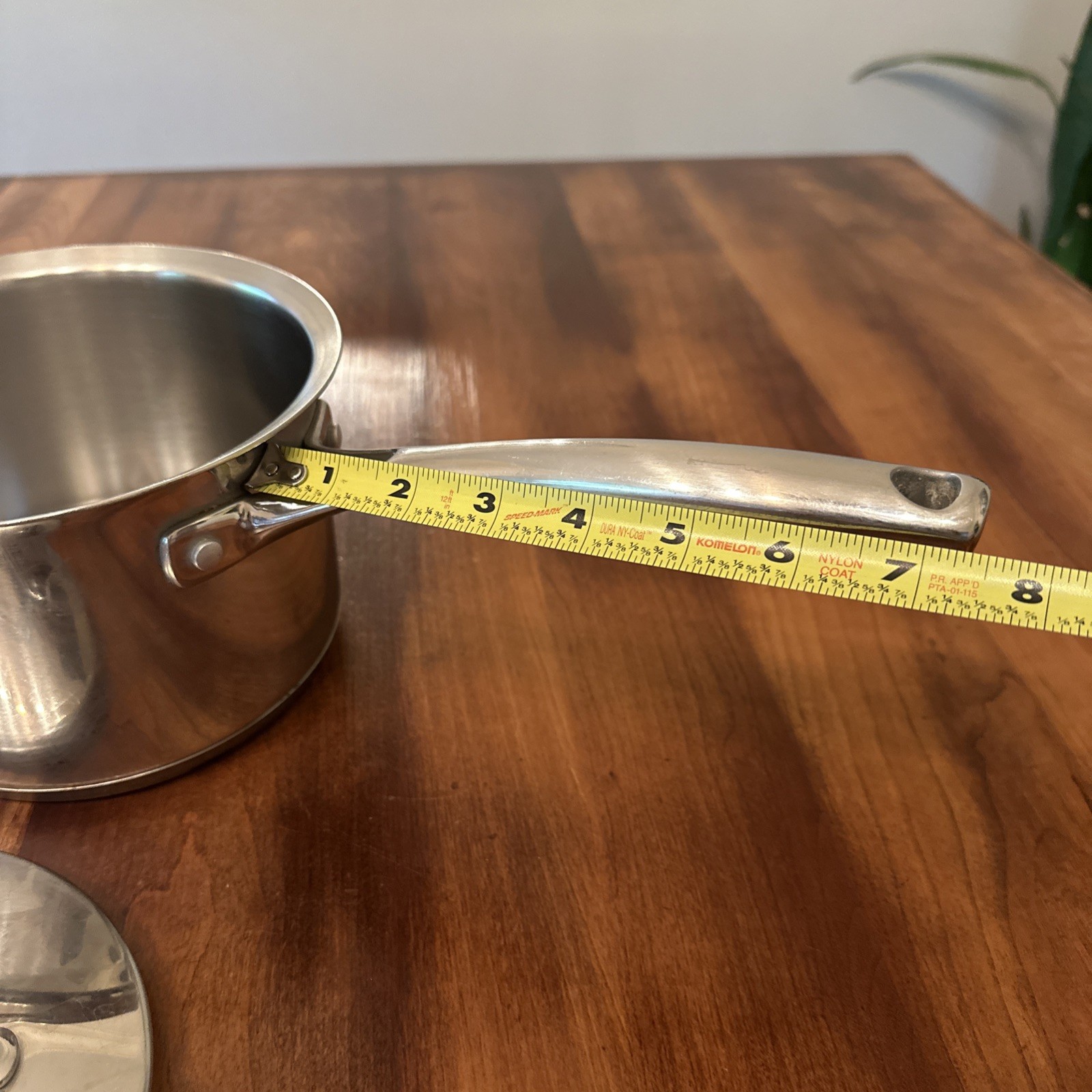 Tramontina 18/10 Stainless Steel Saucepan with Lid 16 Cm Made in Brazil