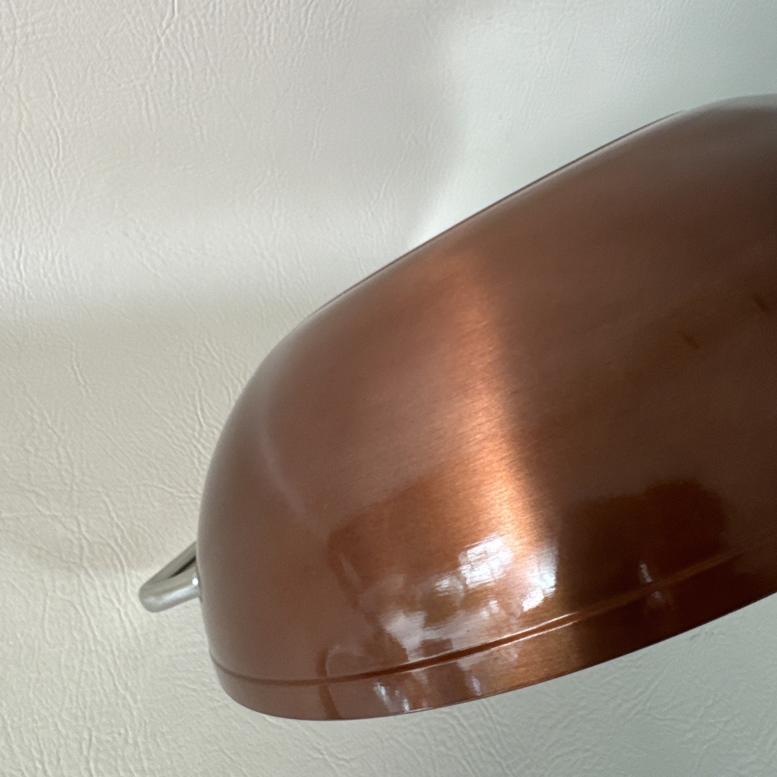 Simply Ming Copper Wok Large 13 In Non-Stick Pan With Glass Lid