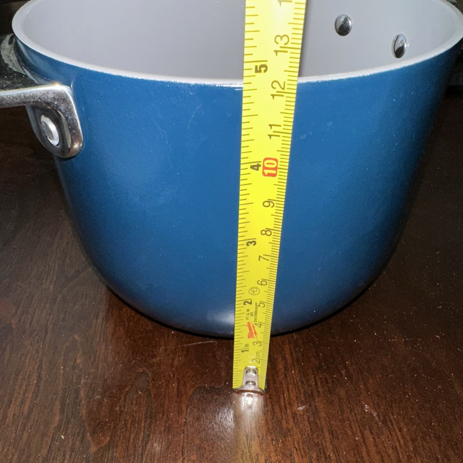 Caraway Petite Cooker 2 Qt Ceramic Coated Pot Free From Forever Chemicals Navy