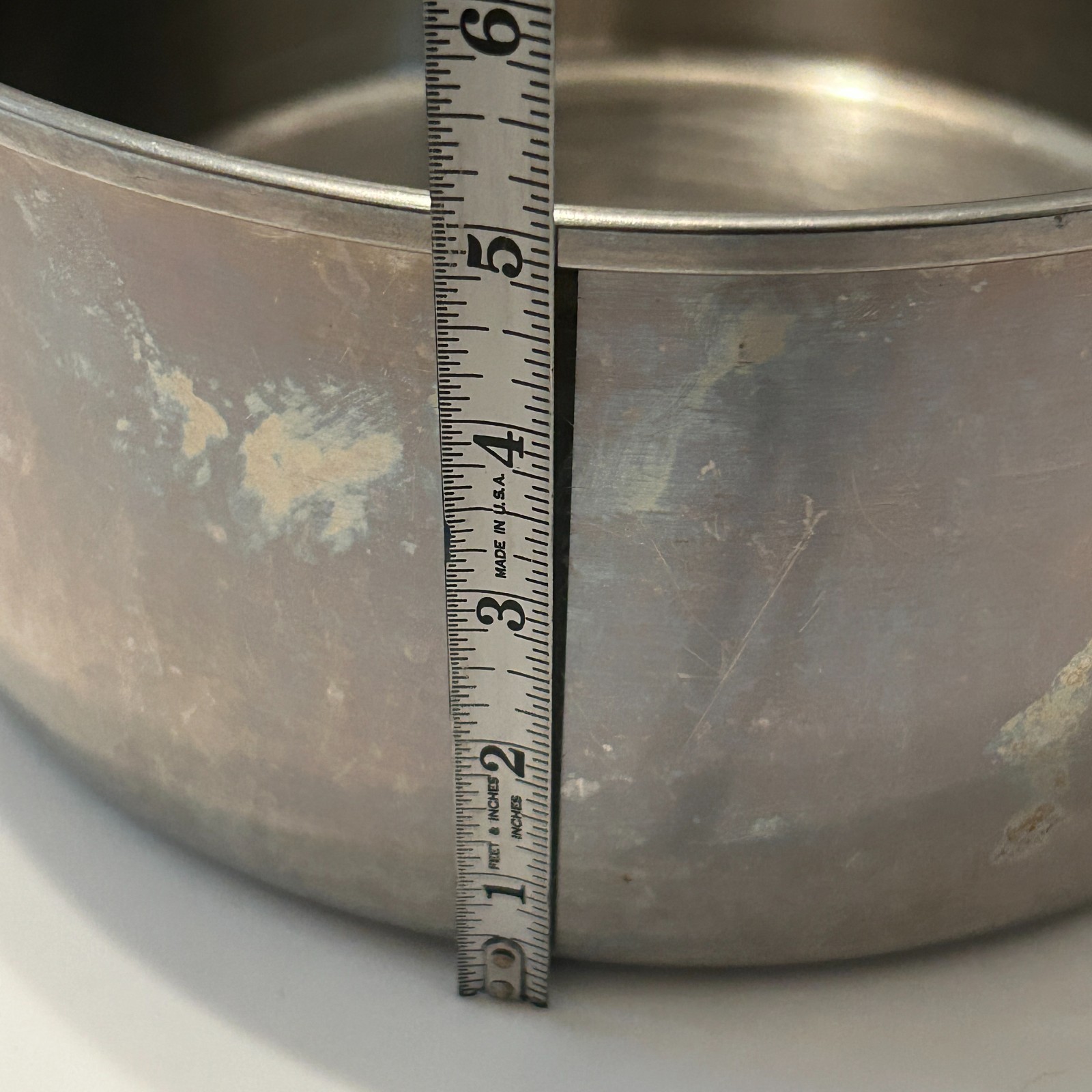 Saladmaster Stainless Steel 18-8 Tri Clad 6 Quart Stock Pot with Vapo Lid USA