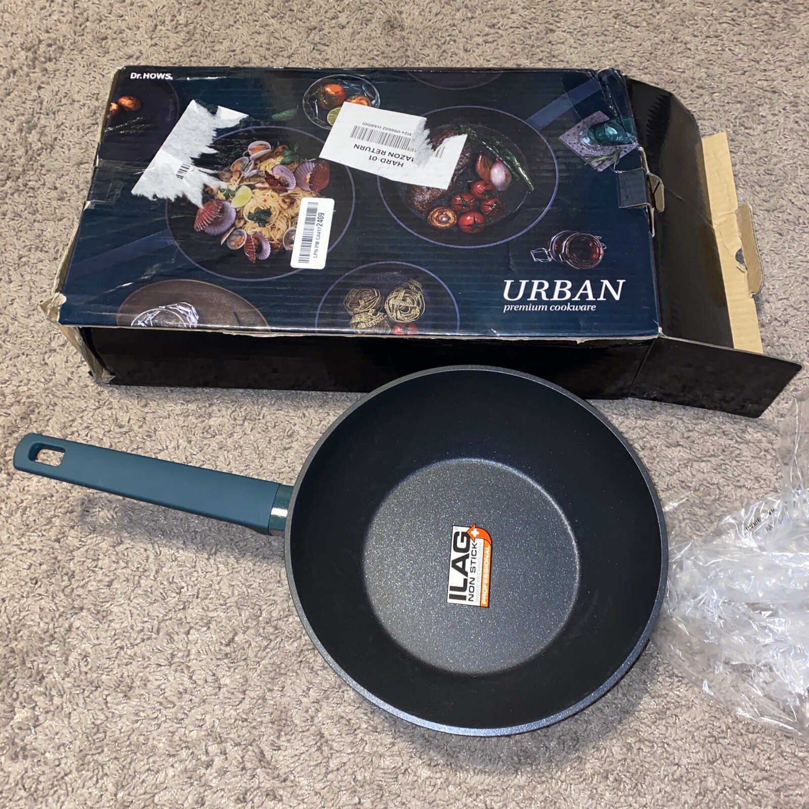 Dr.HOWS URBAN Deep Premium Professional Non-Stick Pan! QUALITY! READ!