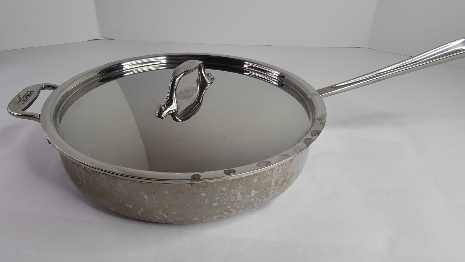 VINTAGE All Clad LTD 11 inch Frying Skillet Frying Pan W/ Lid