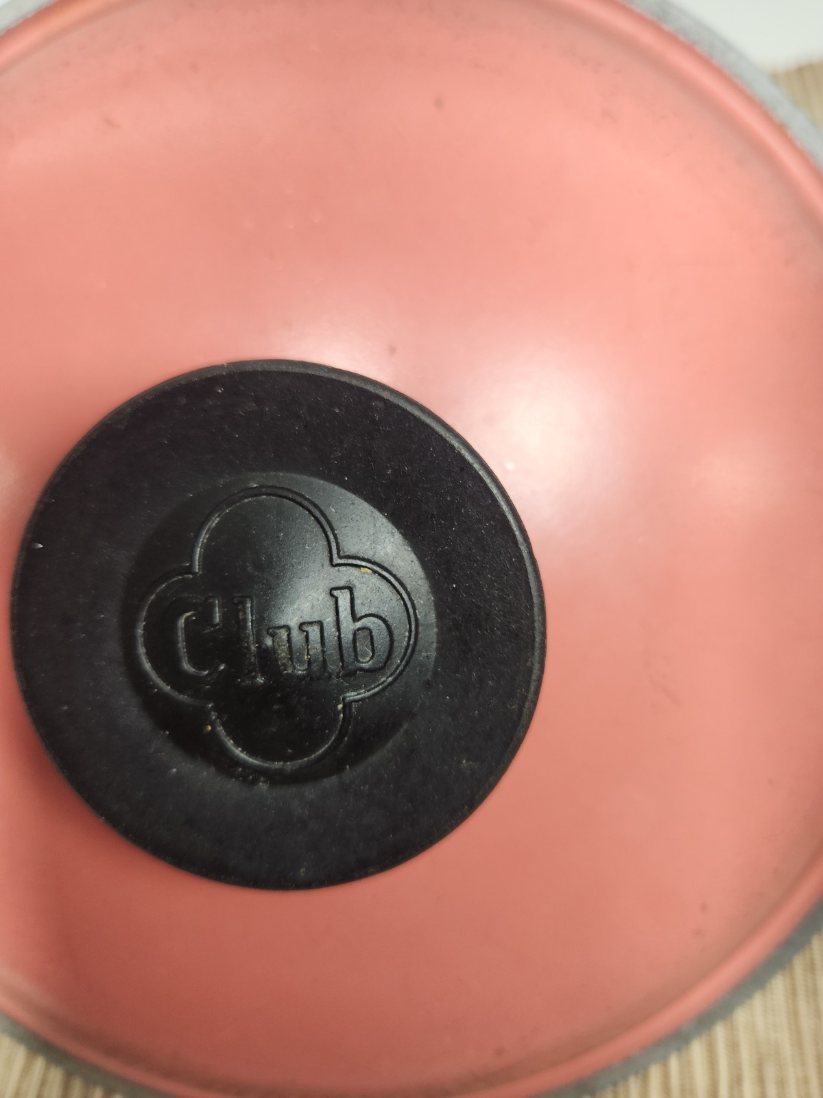 Vintage Club Aluminum 1 Qt Saucepan with Lid Salmon Pink Coral MCM Cookware USA