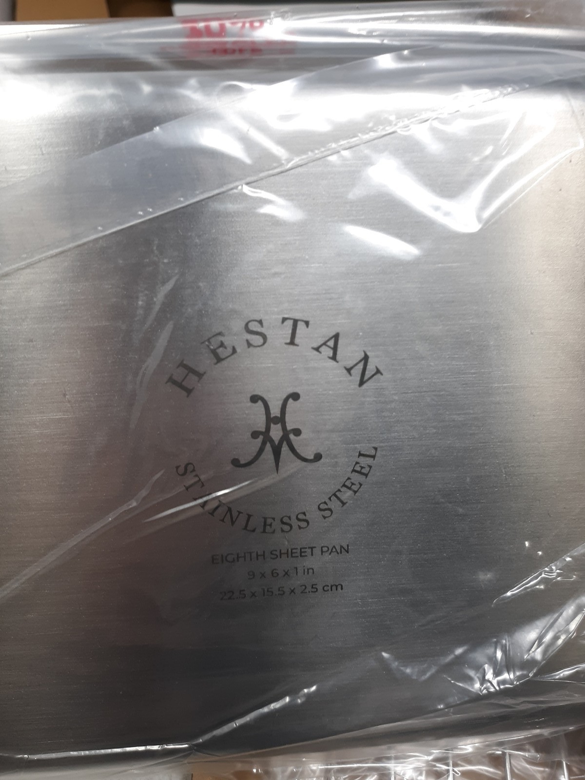 Hestan OvenBond Stainless Steel Eighth Sheet Pan with Rack