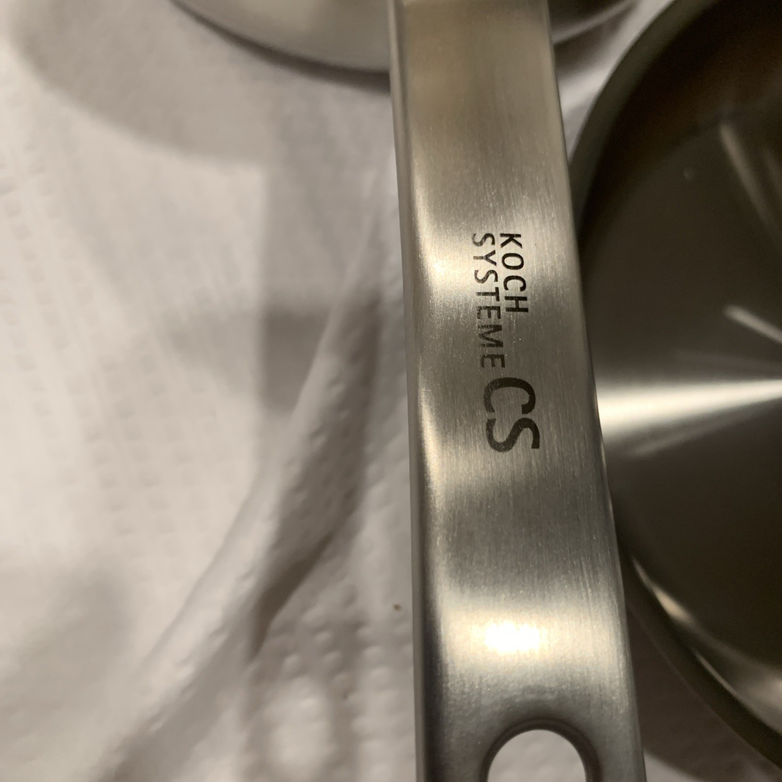KOCH SYSTEME CS Stainless Steel Sauce Pan with Lid, 1QT & 2QT & 3QT Stainless