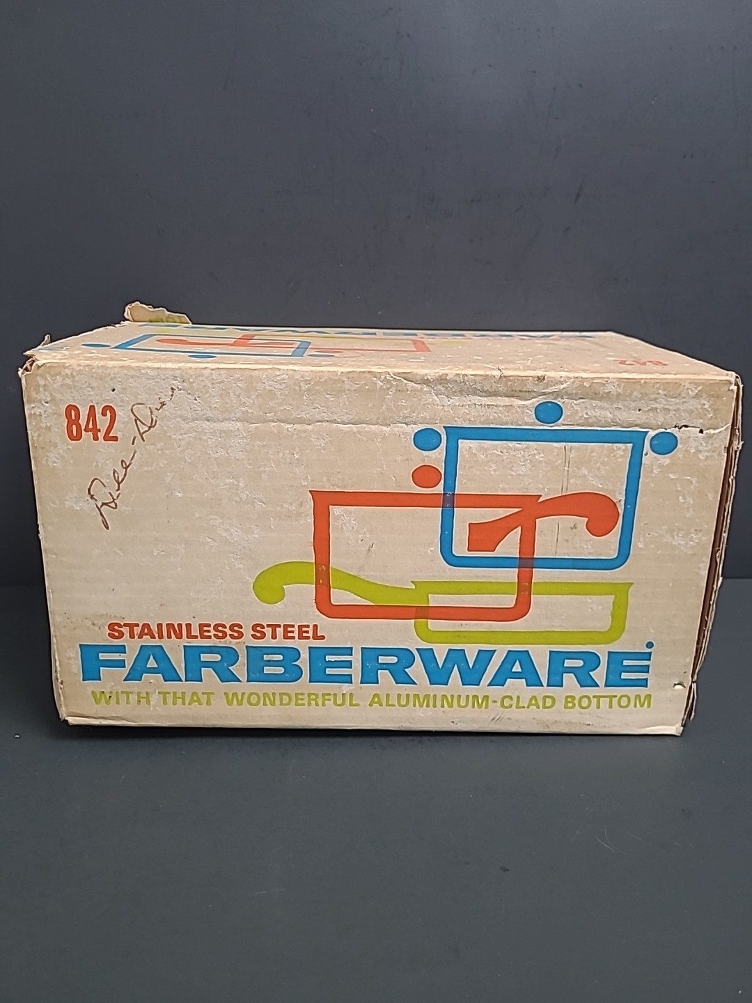 Vintage Farberware 2 Quart Double Boiler Stainless Aluminum NOS New Open Box