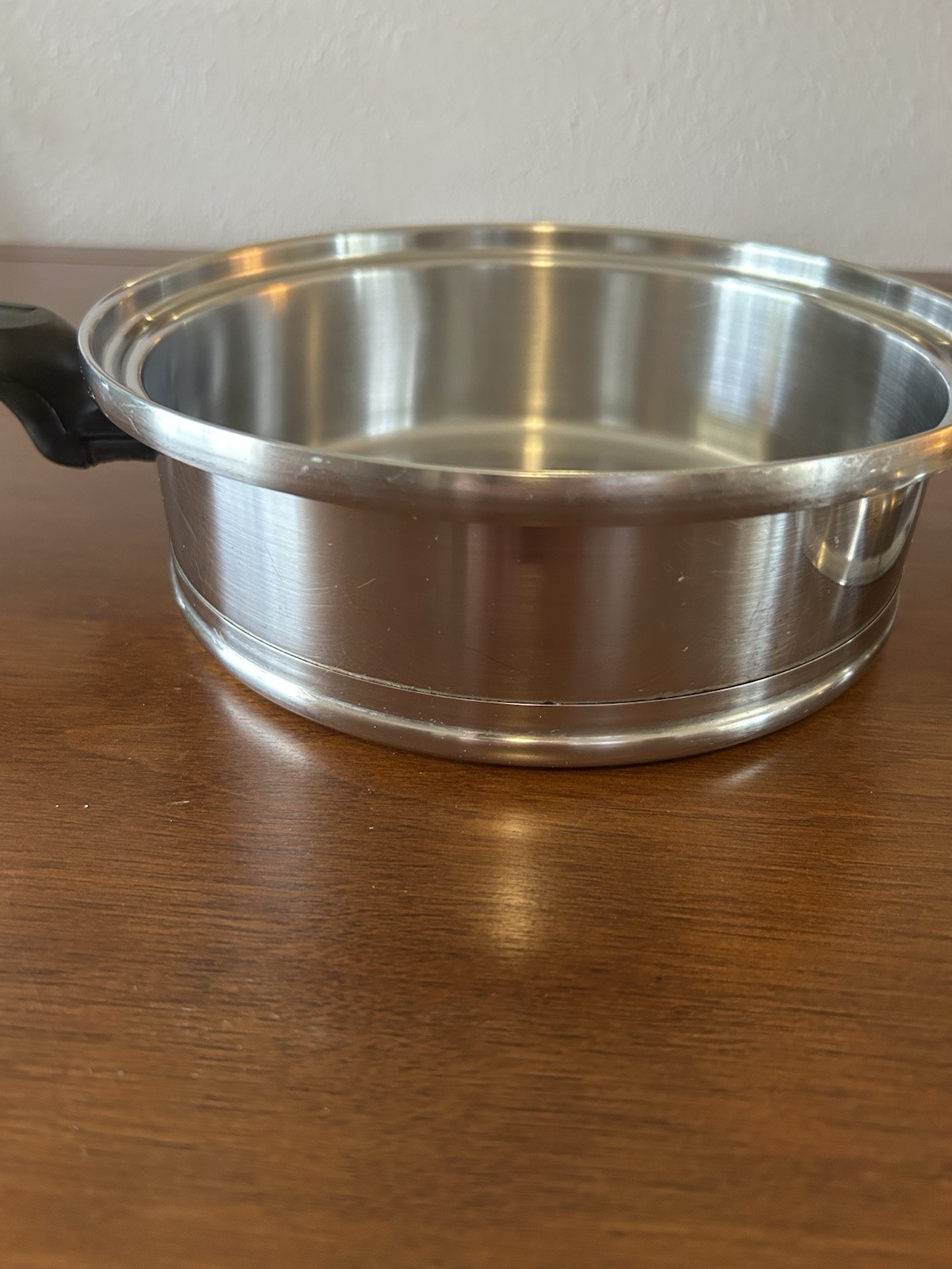 VTG Lifetime 6 Ply Stainless Steel Sauce Pan W/ Lid 1-1/2 Qt 8.5″ T304 CC USA