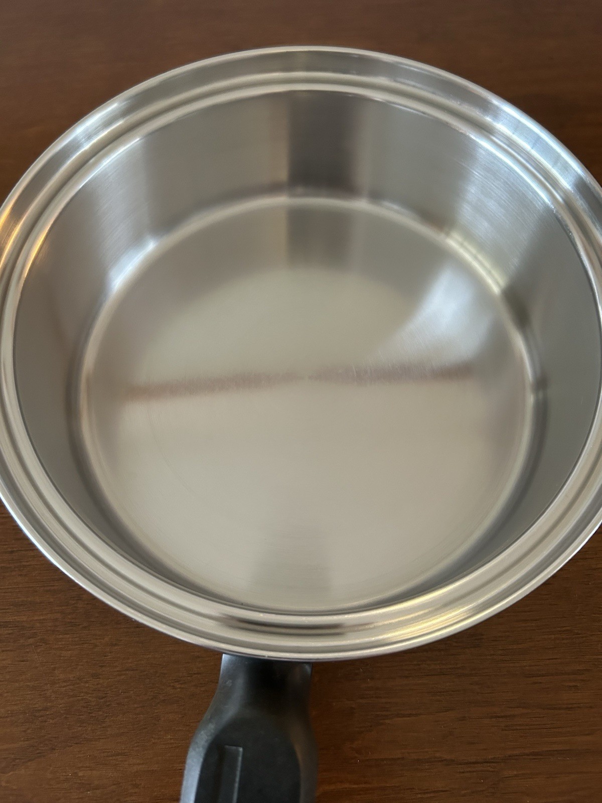 VTG Lifetime 6 Ply Stainless Steel Sauce Pan W/ Lid 1-1/2 Qt 8.5″ T304 CC USA