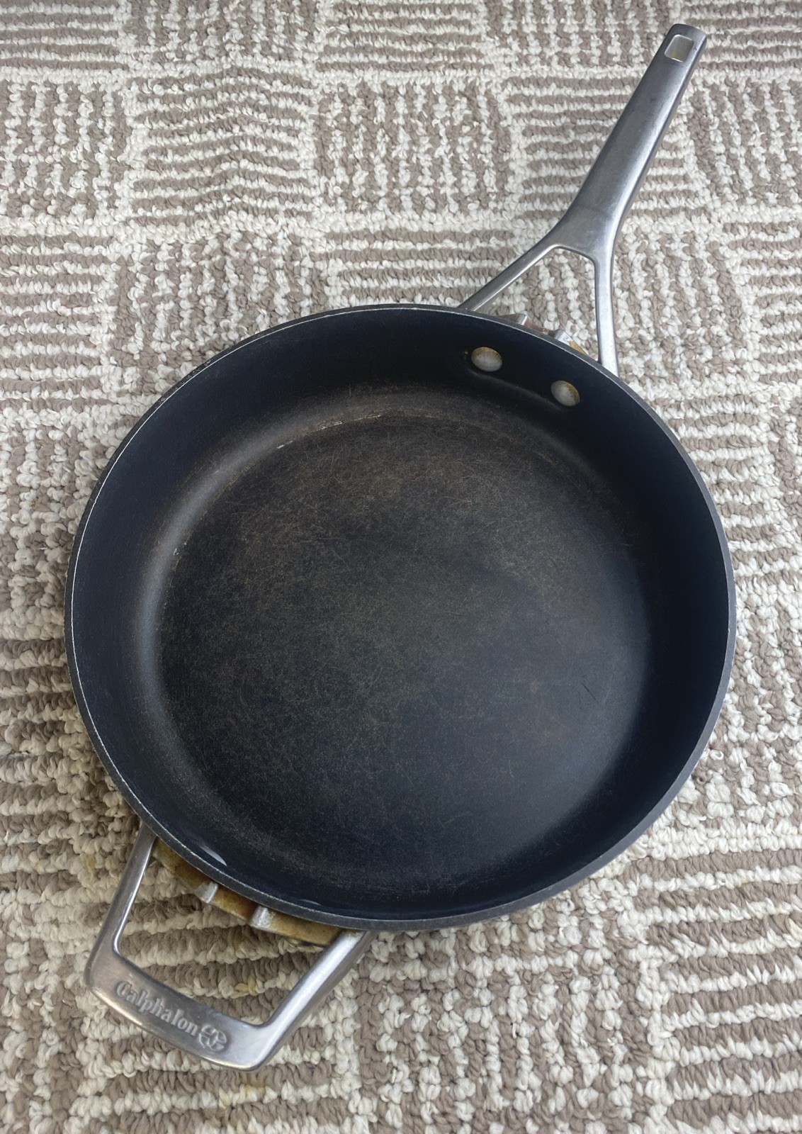 Calphalon Premier 5003 Hard Anodized 3qt 2.8L Non Stick Sauté Pan Pot