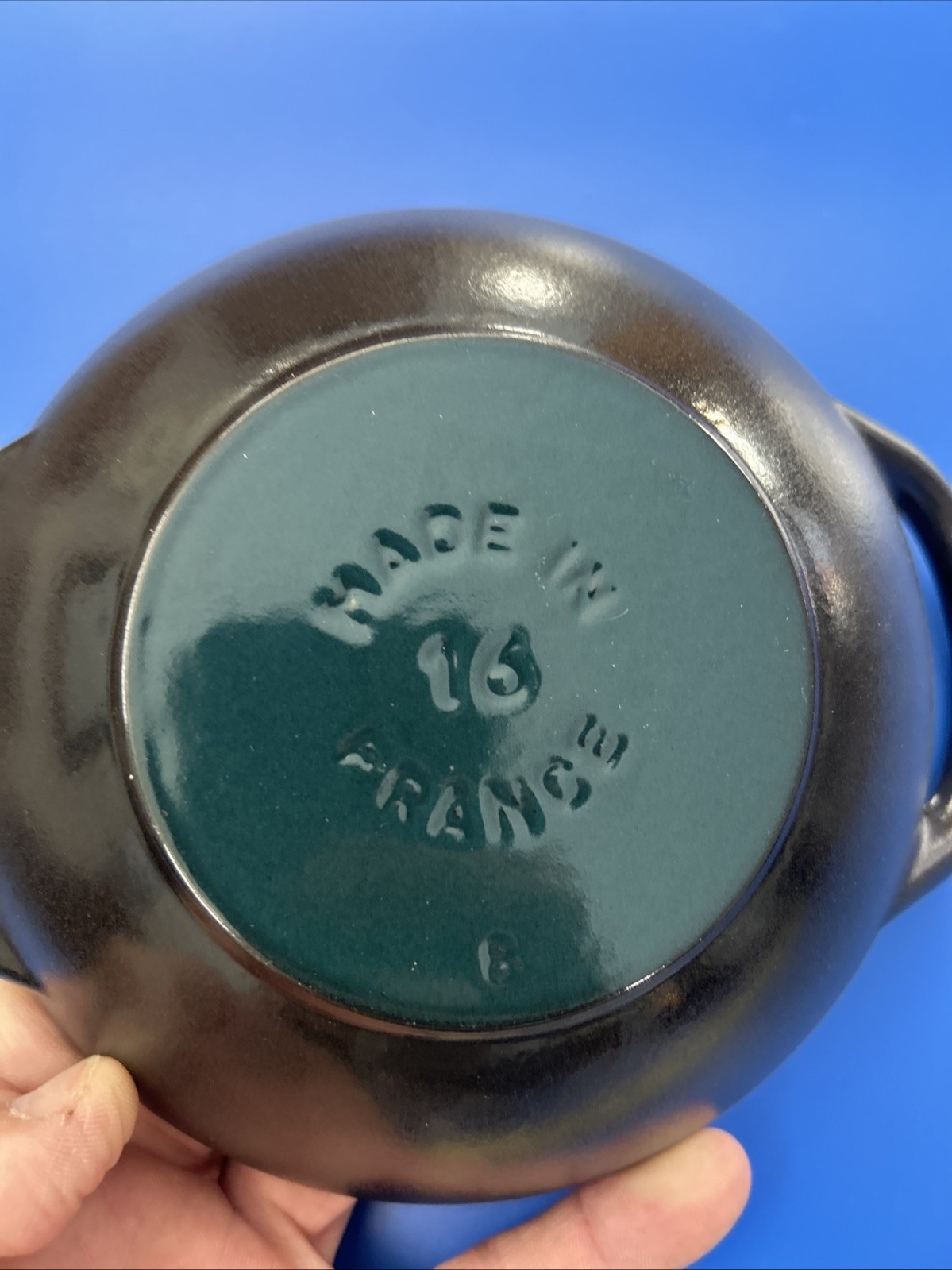 Staub Cast Iron 6.5-inch, Baby Wok, Black Matte