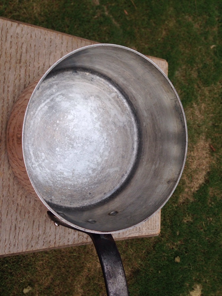 Garanti Villedieu 2.2mm French 7.25″Copper Sauce Pan Made France Marque Deposee