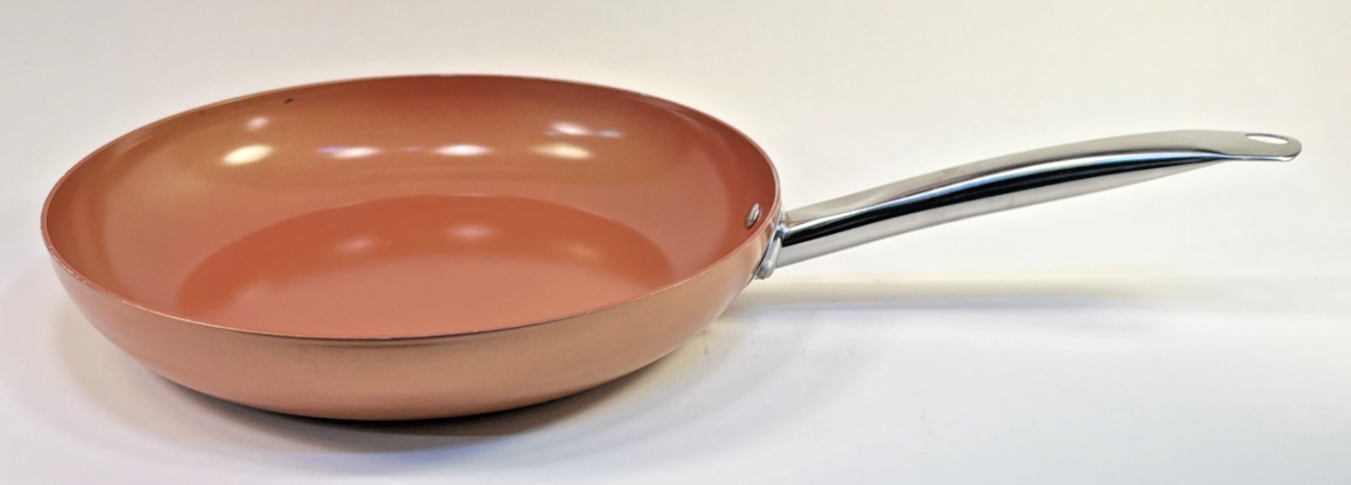 Copper Chef 12 Inch Nonstick Frying Pan Skillet Stainless Induction Base