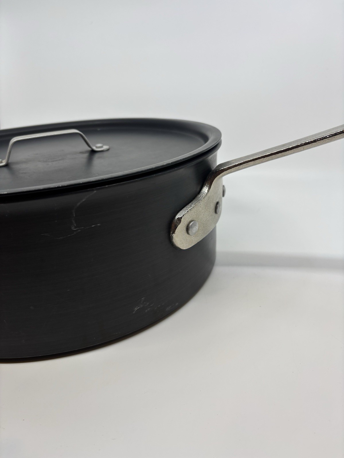 Calphalon Anodized NSF Commercial 8.5 qt. Sauce Pan w/ Lid #8788.5 USA RARE