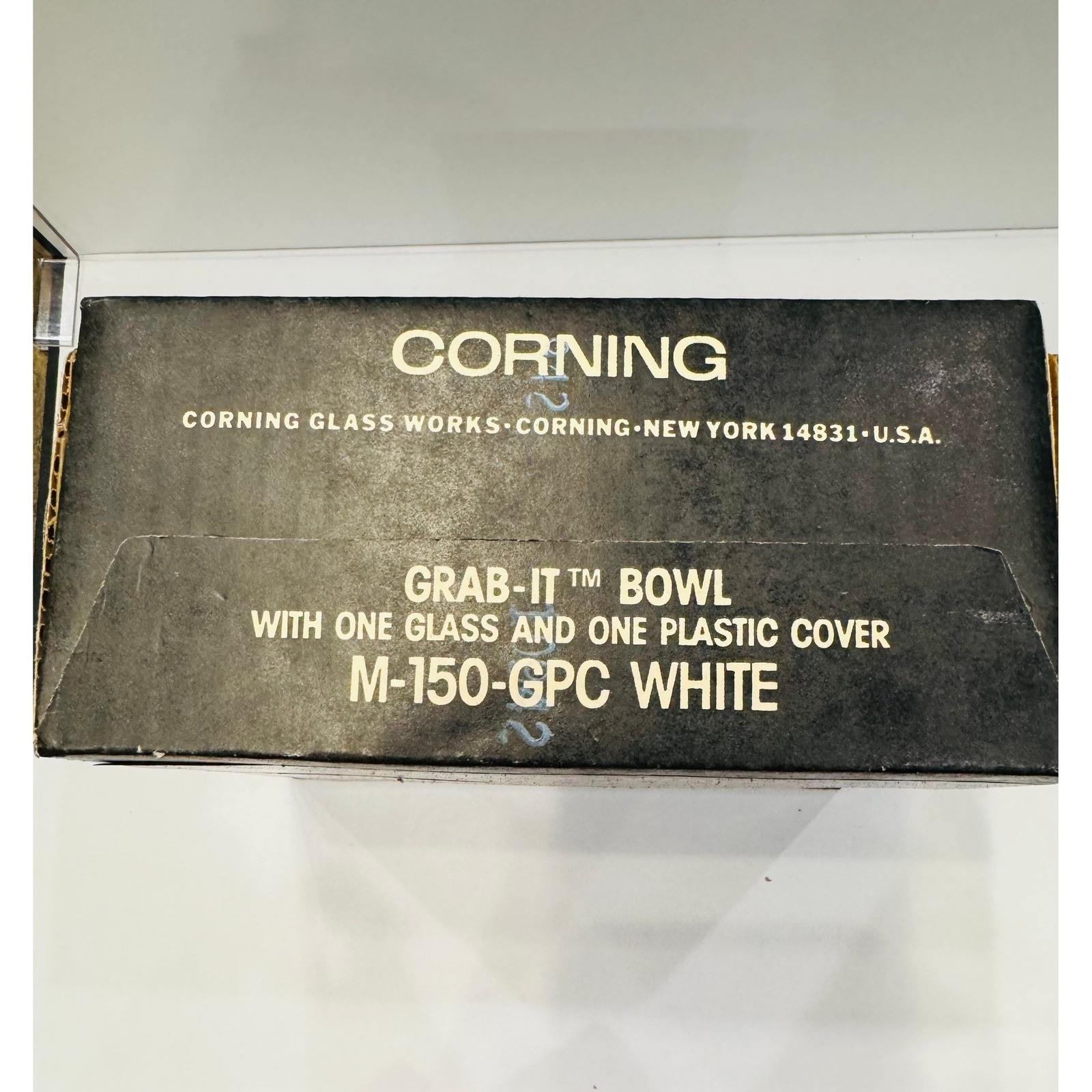 Vintage Corning Ware Grab-It Bowl M-150-GPC White NEW SEALED IN BOX NOS Rare
