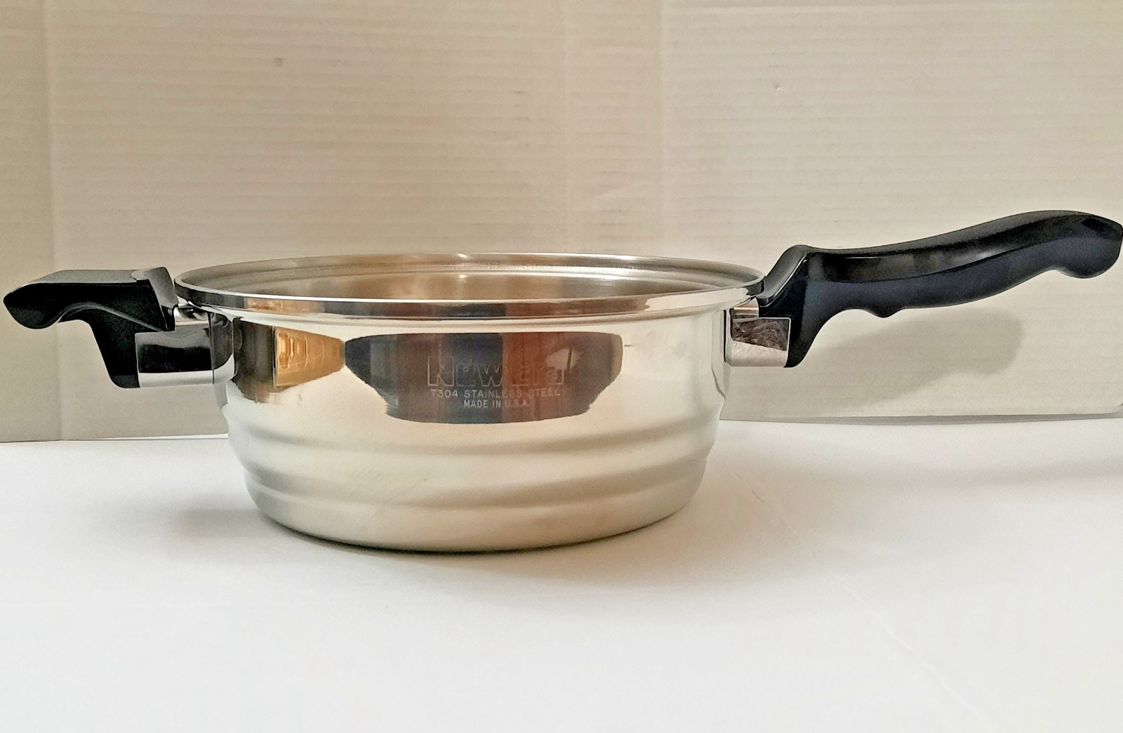 New Era T304 Stainless Dual Handle Steamer Insert ONLY Fits 7″ – 7 .5″ Pan USA