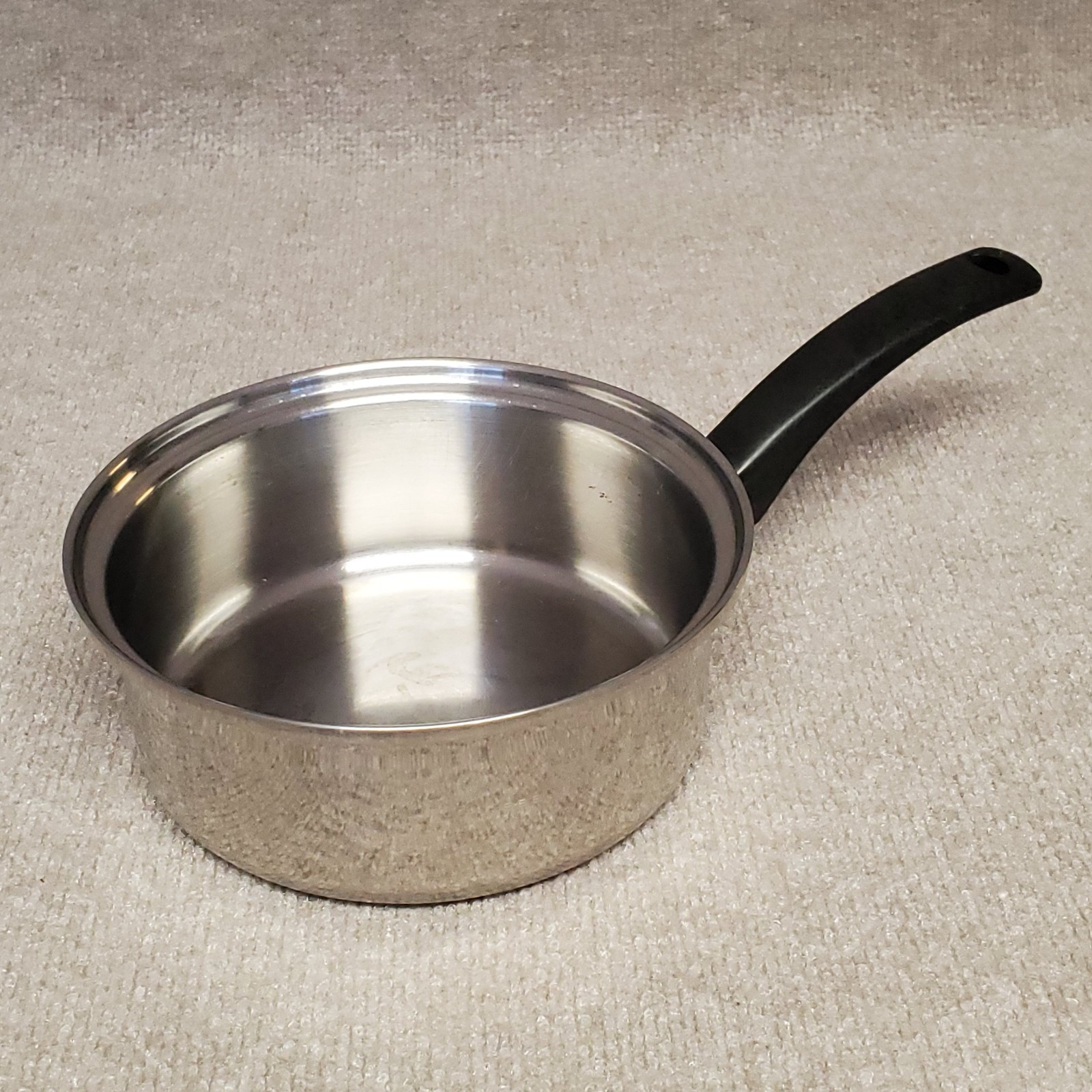 Rainbow Multi-Ply 18-8 Surgical SS Waterless Cookware 1.5 qt Pot *No Lid* Vtg