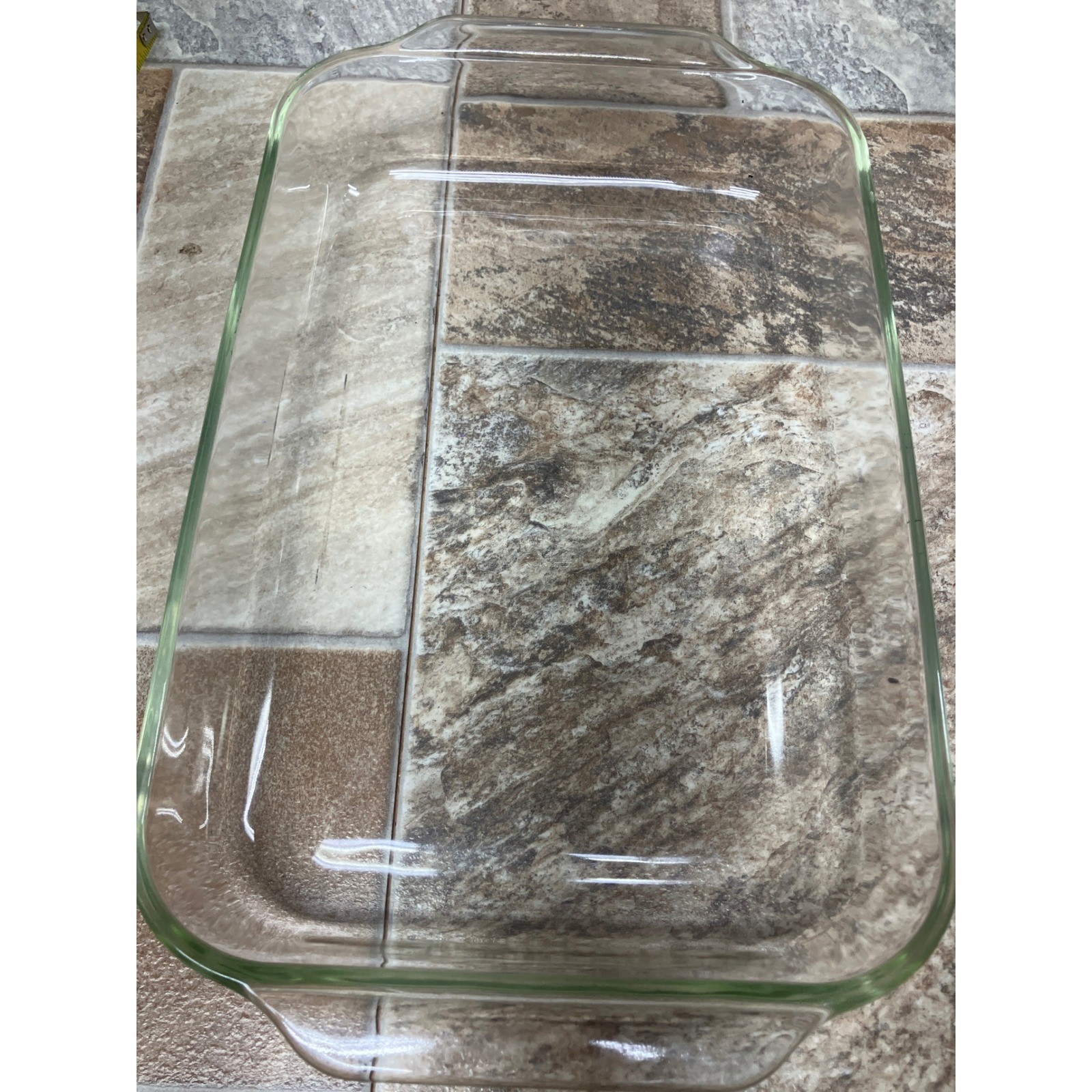 Pyrex 233-S Clear Glass Rectangular 3 Quart Baking Casserole Dish 13×9 USA