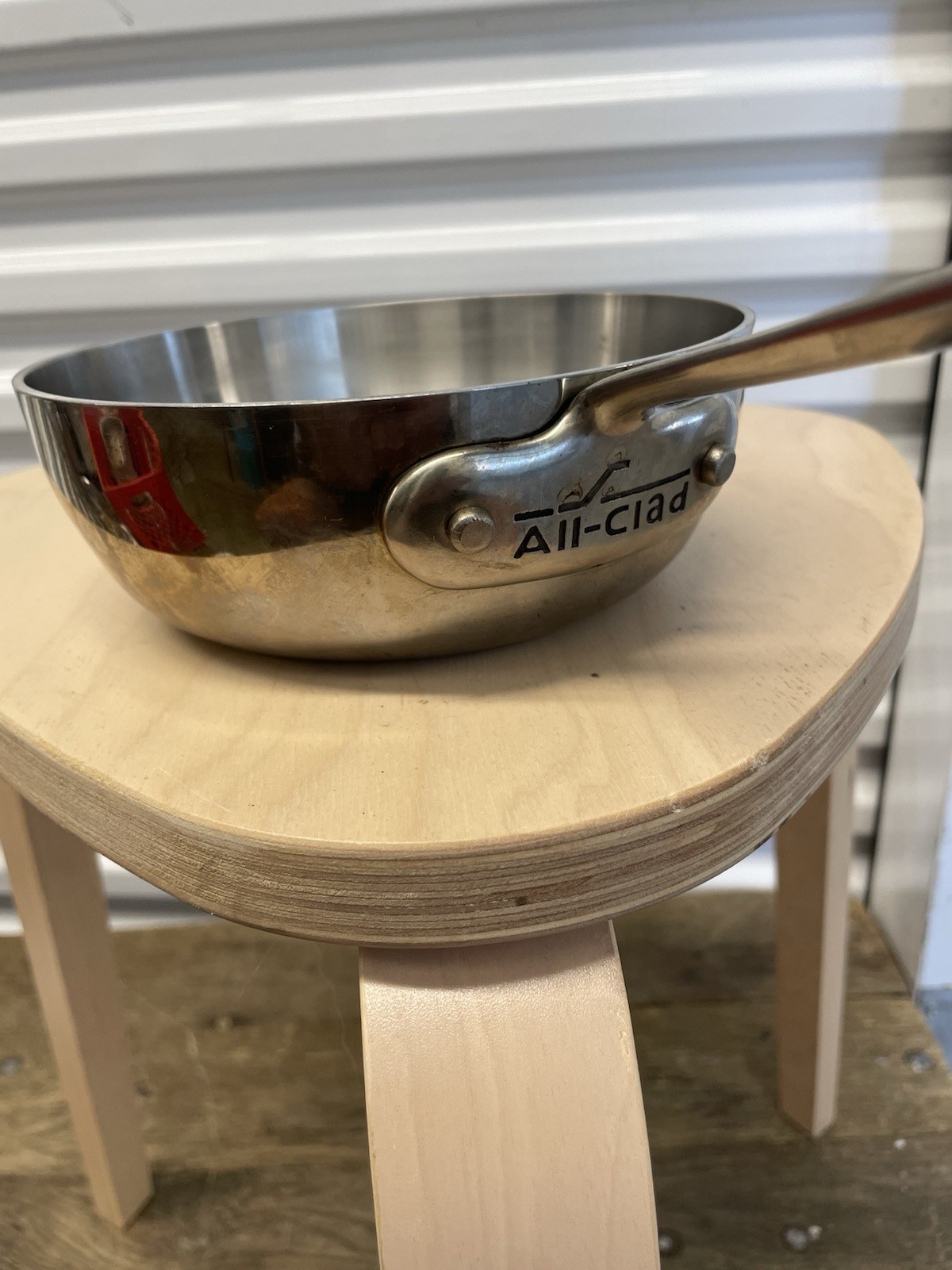 Handy Size All Clad D3 1 Qt Saucier Pan