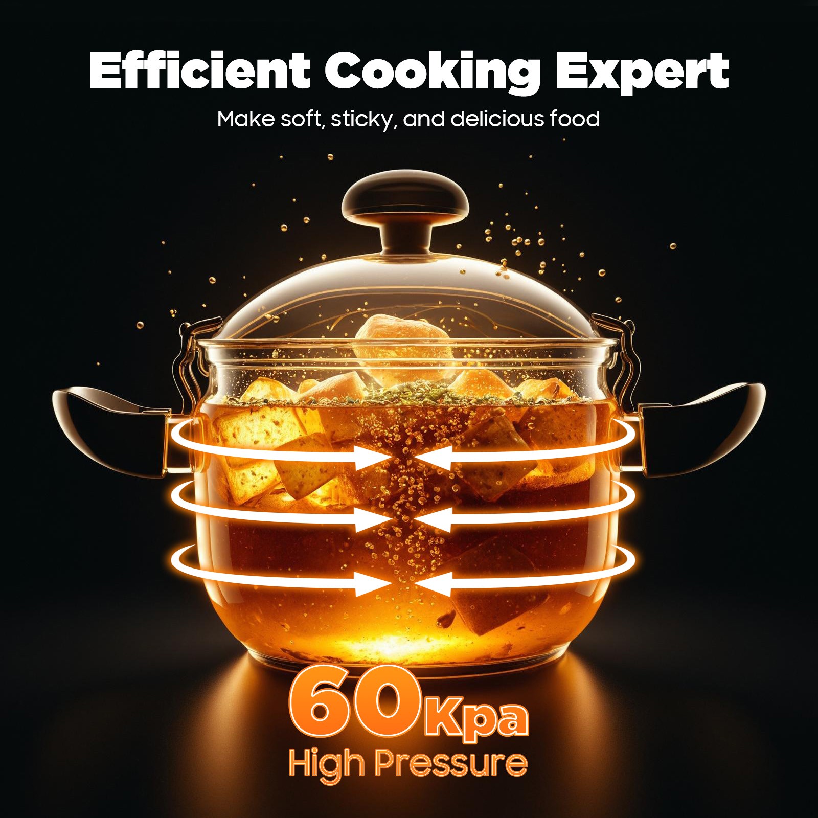 7.4 Qt 201 Stainless Steel Multi-cooker For Family & Commercial Kitchens