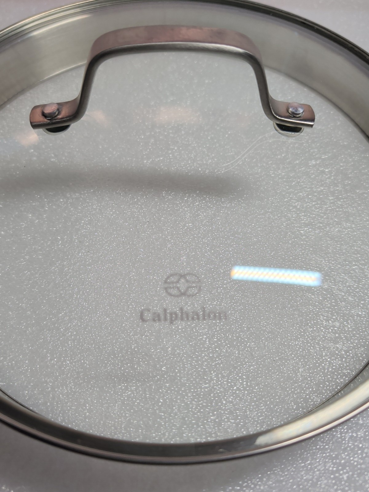 Calphalon Replacement Pour & Strain Pot Lid 10.5 Outer Measurement 9 3/4 Inner
