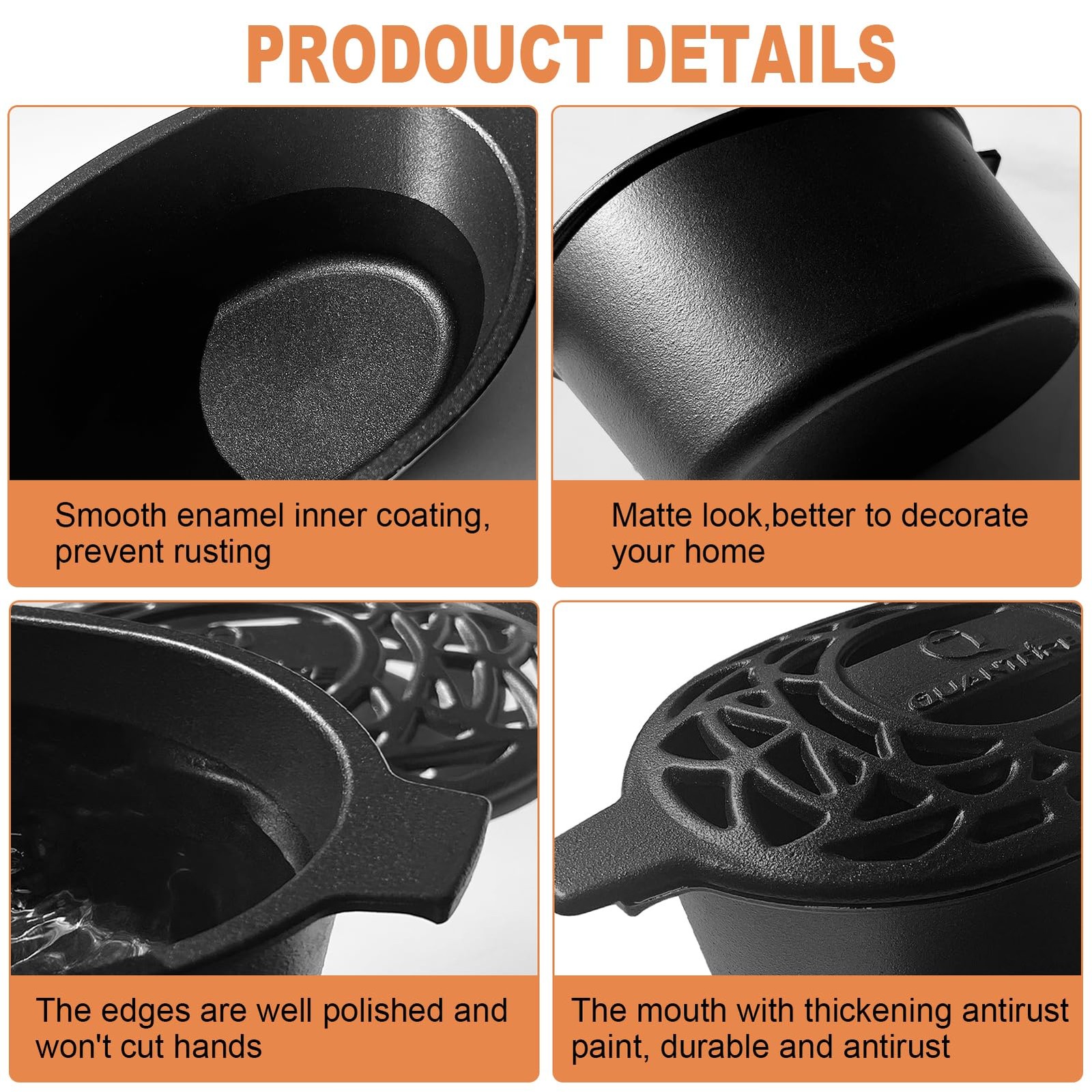 Wood Stove Steamer Rust Resistant,Fireplace Humidifier Pot Cast Iron Steamer …