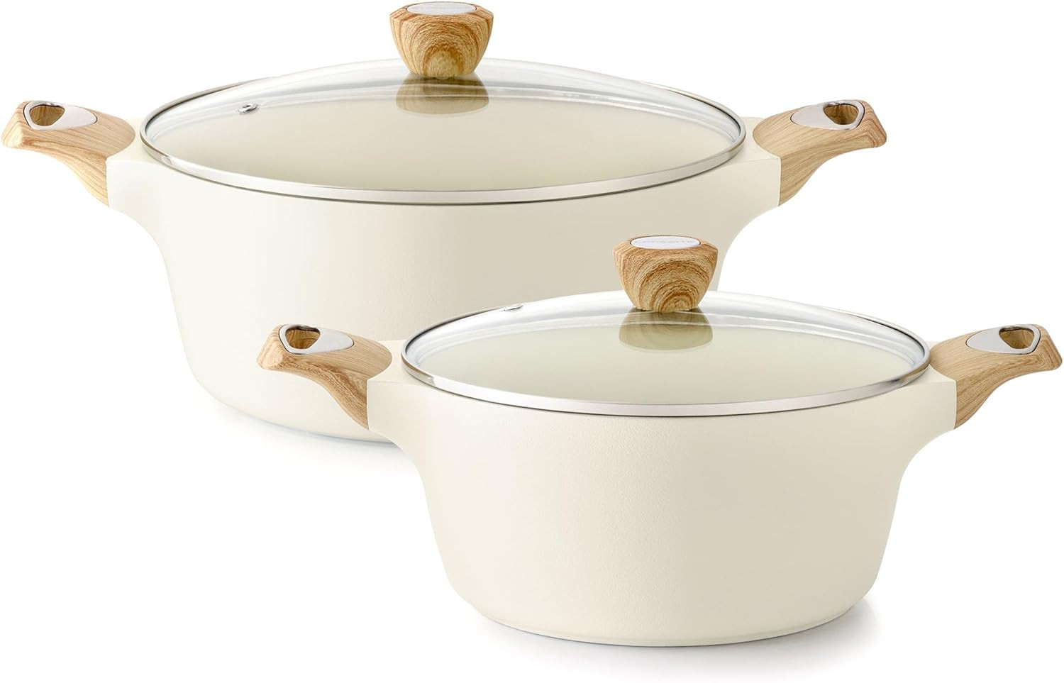 Nonstick Stock Pot with Lid – Versatile Induction Compatible Cookware