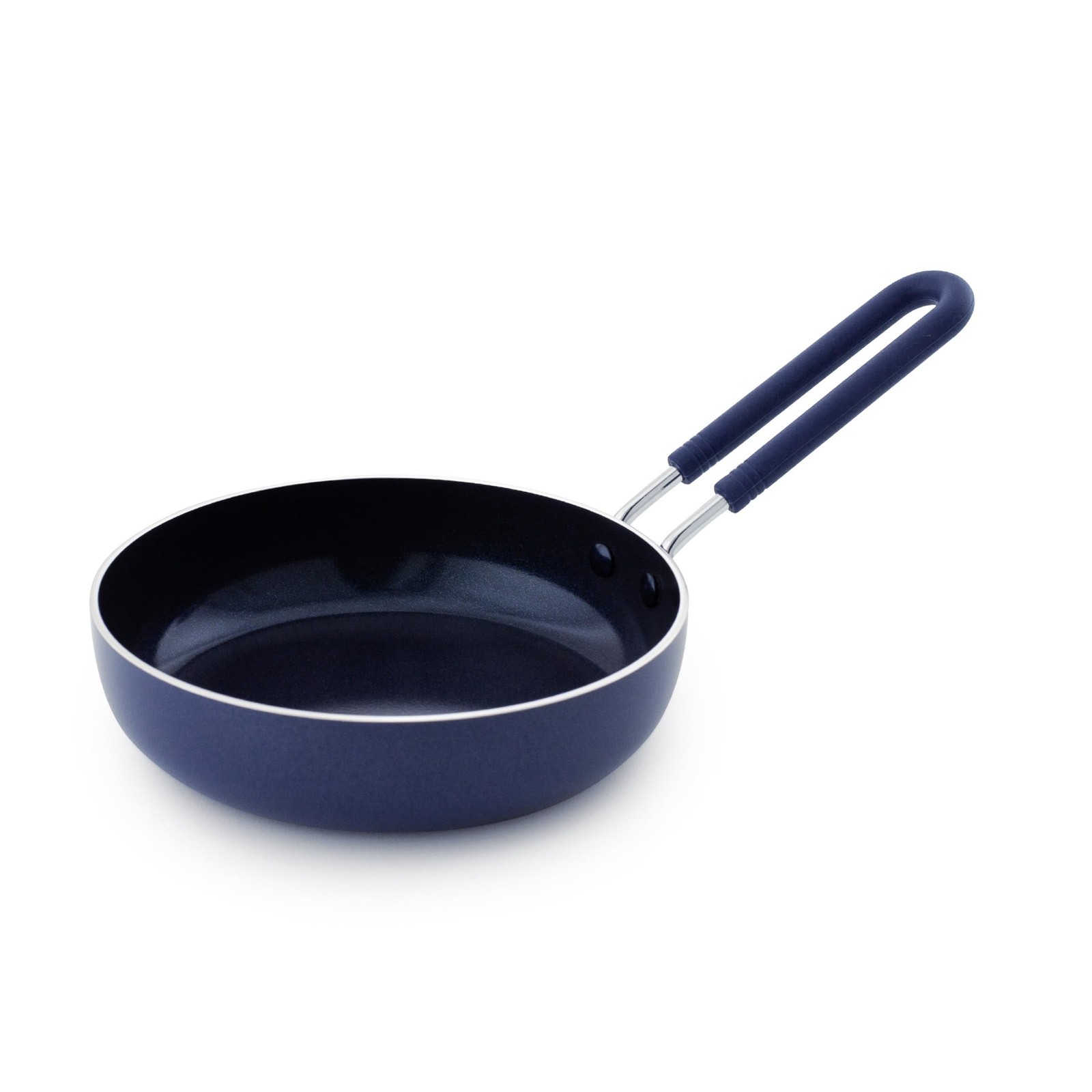 Mini Egg Frying Pan Skillet, Diamond Infused Healthy Ceramic Nonstick, PFAS a…