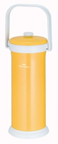Thermos KJB-2000 Vacuum Insulated Pasta Cooker Pumpkin Color 2L Capacity Japan
