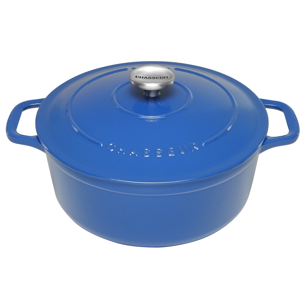 Chasseur Round French Oven Sky Blue 28cm/6L