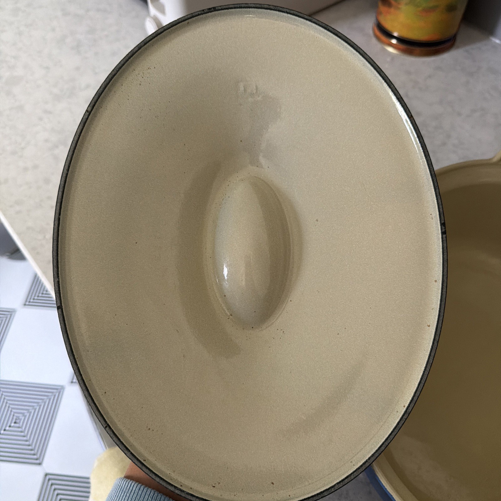 Le Creuset Terrine Oval 28cm Azure Blue Williams-Sonoma Limited Vintage