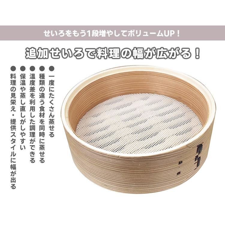FUJIHORO Enamel Pot with Steamer Insert 7.8in & 7.0in White Greige JAPAN NEW