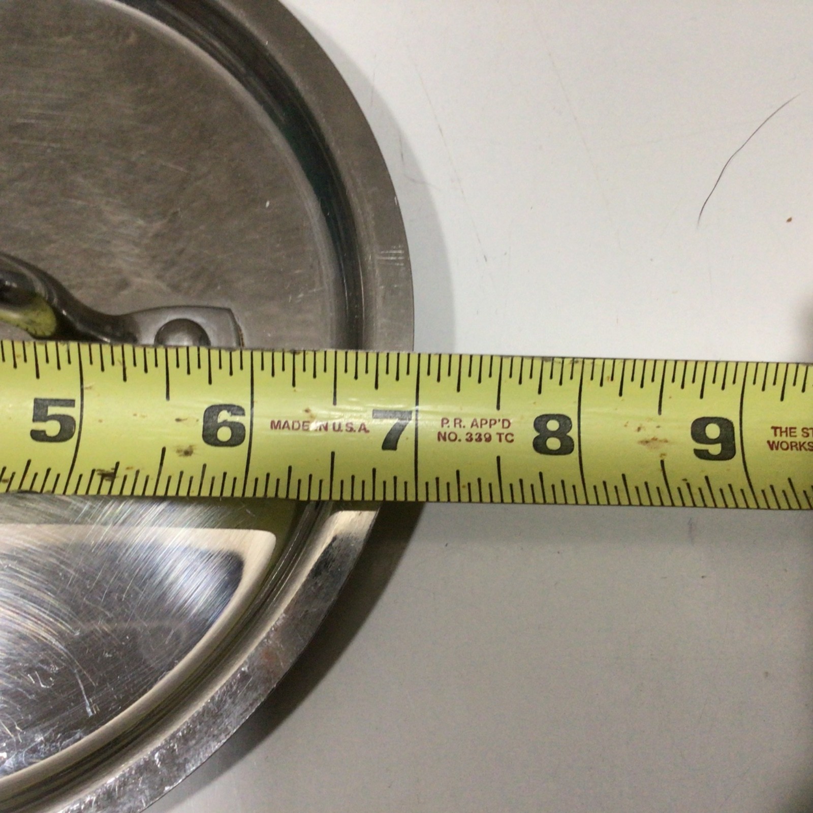 Cuisinart MultiClad Stainless Steel Replacement Lid 7 ” OD, 6 1/4” ID