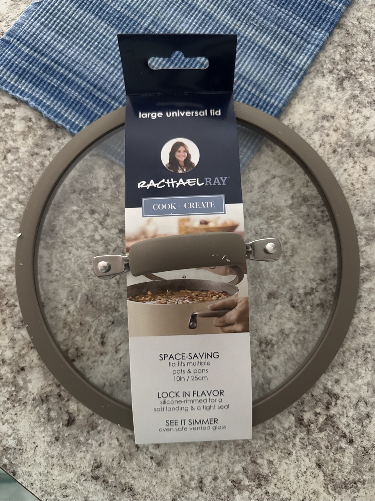 Rachael Ray 10in Taupe Brown