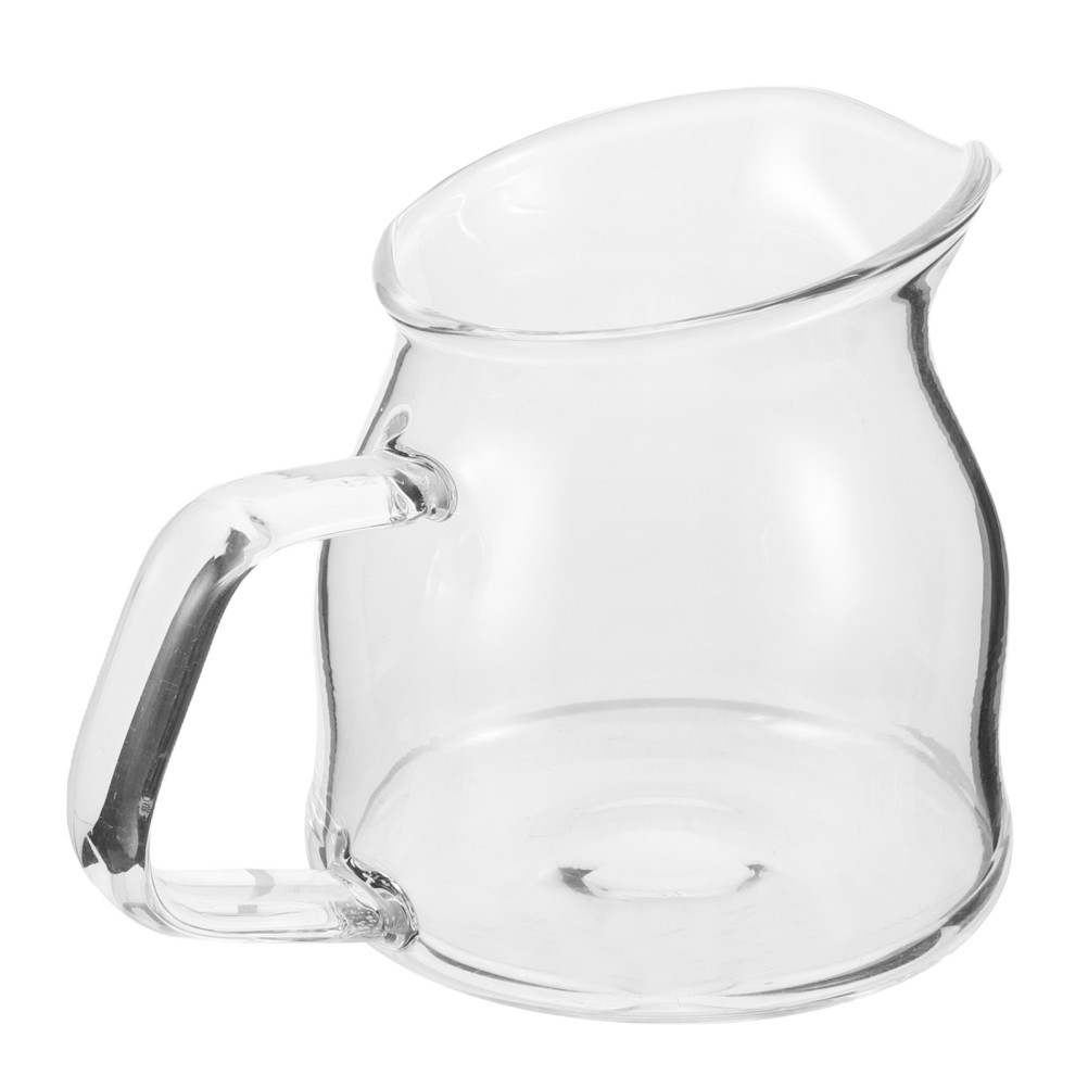 Measuring Cup for Espresso with Handle Butter Pot Boiling Glass
