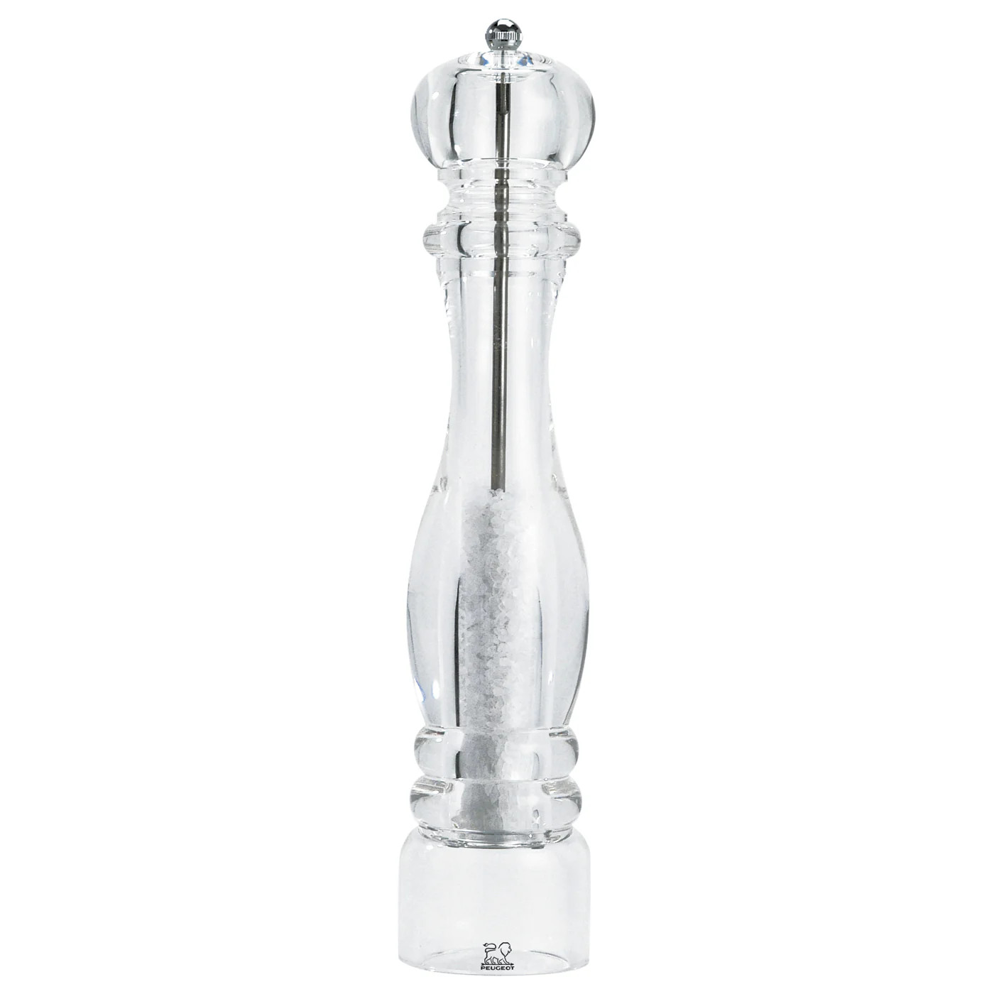 Peugeot Nancy Clear Acrylic Salt Mill – 38cm/15″