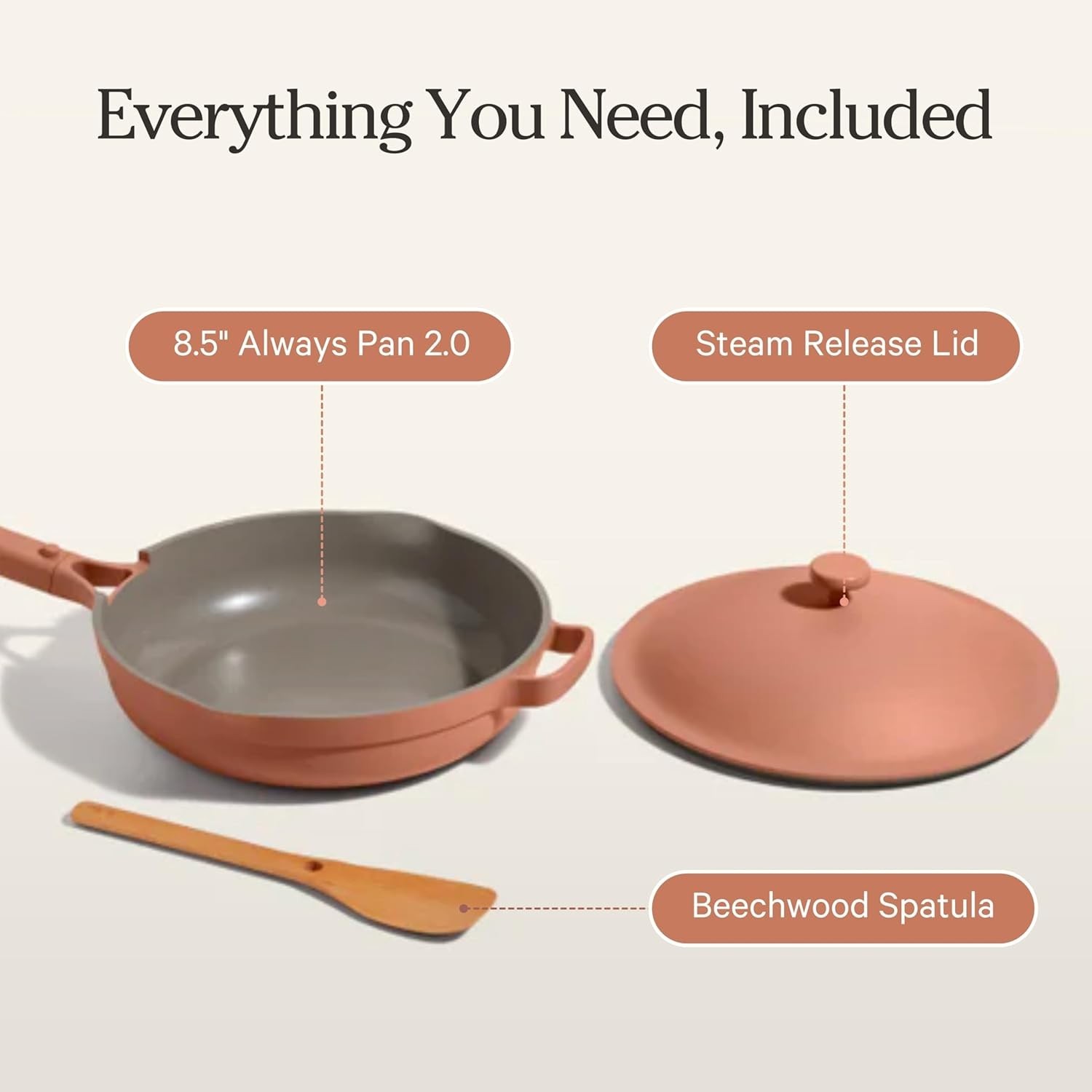 Our Place 8.5″ Ceramic Nonstick Mini Always Pan Spice 1.2 QT READ