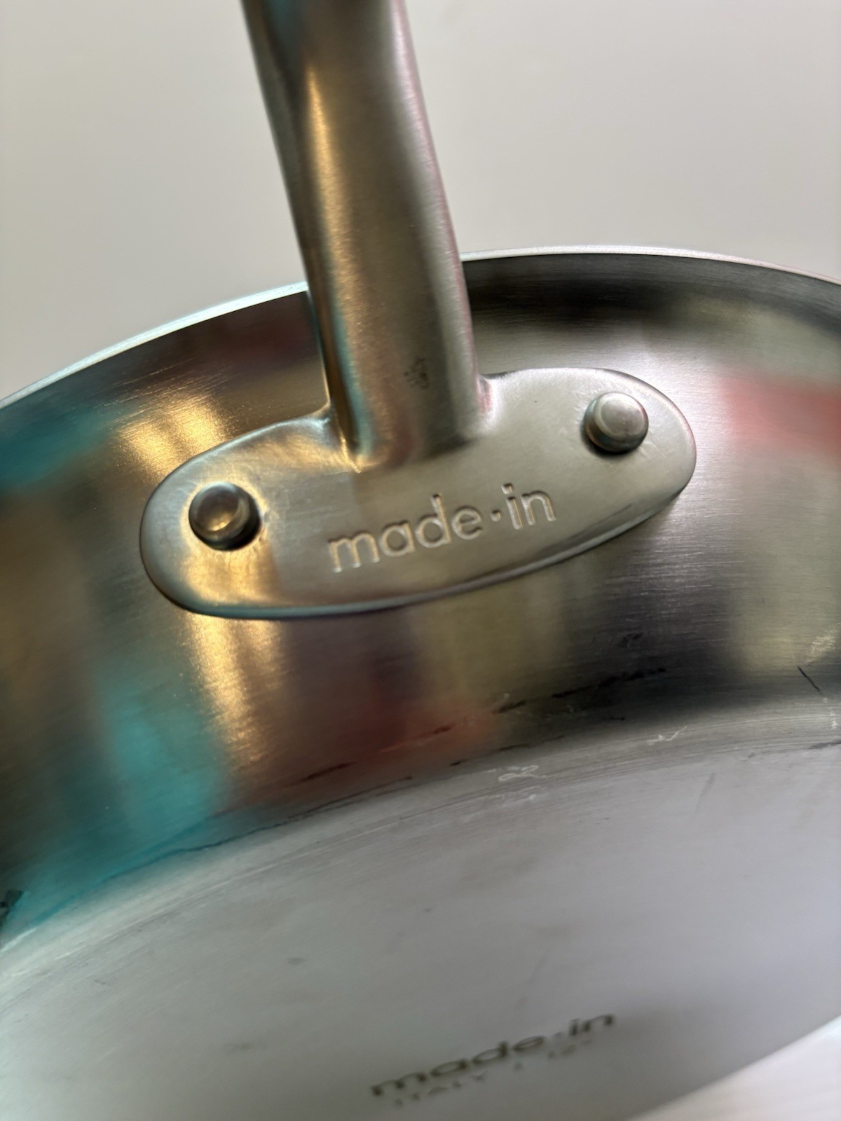 Made In Cookware Stainless Steel 12” Frying Pan 5-Ply Stainless Clad
