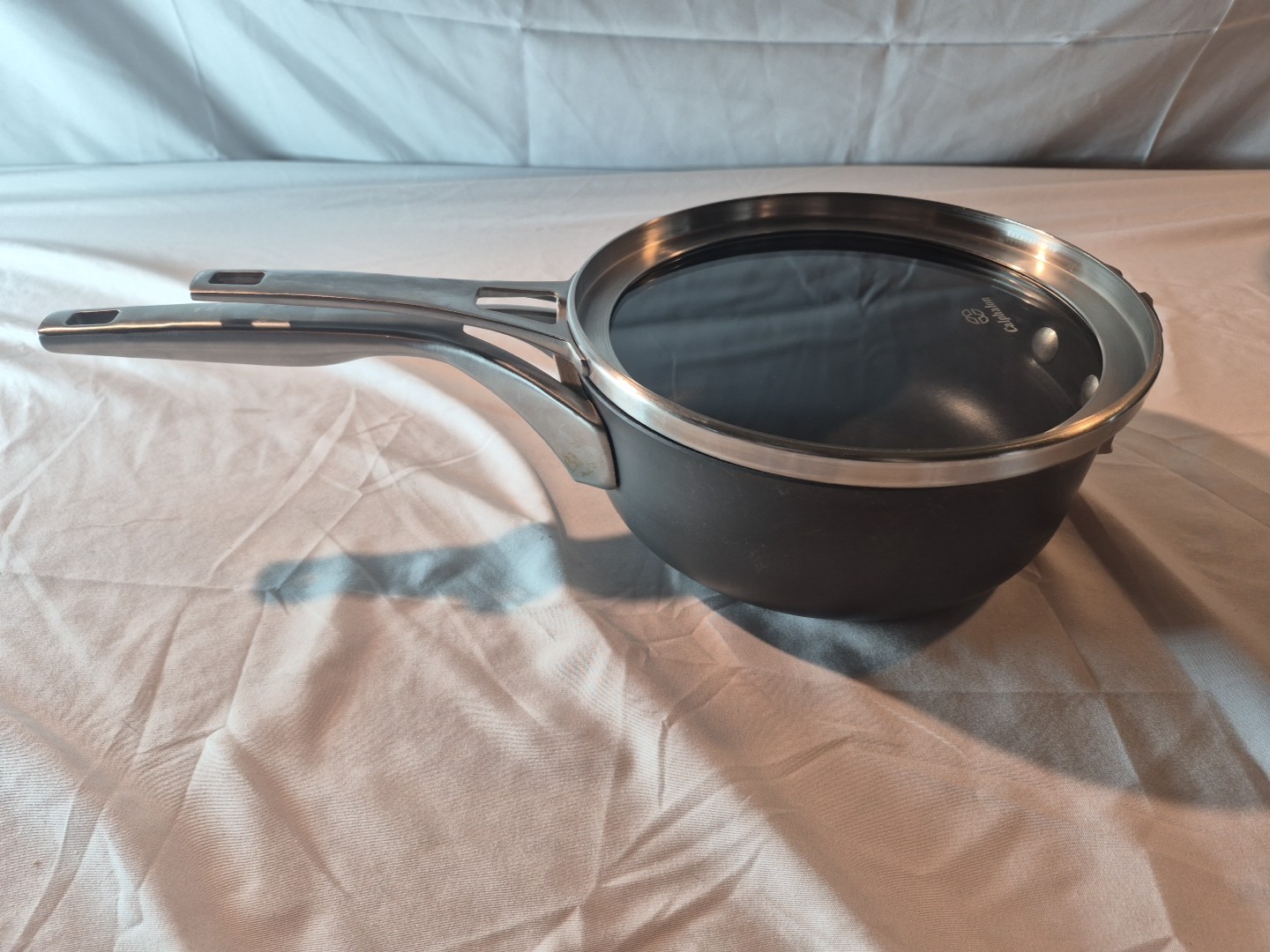 Calphalon PREMIER 2.5 Qt 2.3L Hard Anodized Nonstick Saucepan 87025 With Lid