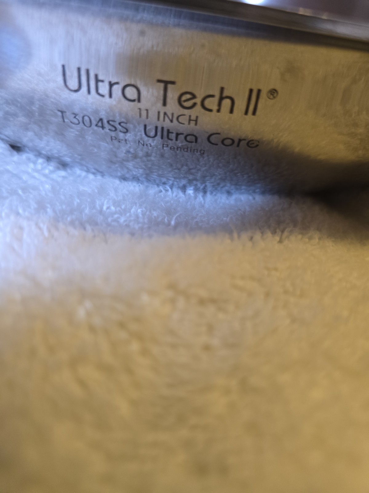 Carico Ultra Tech II T304SS 11″ Inch Ultra Core Skillet Stainless Steel