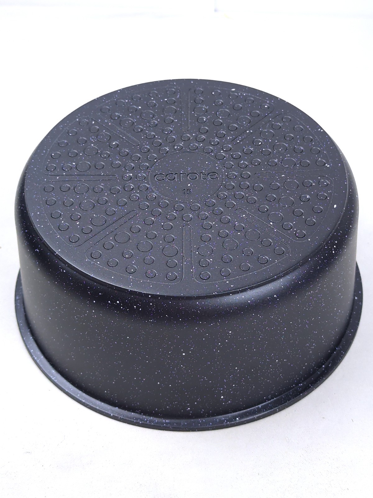 CAROTE 7″ 2QT SAUCEPAN, Non-Stick, Midnight BLACK Granite, NEW AND & IMPROVED