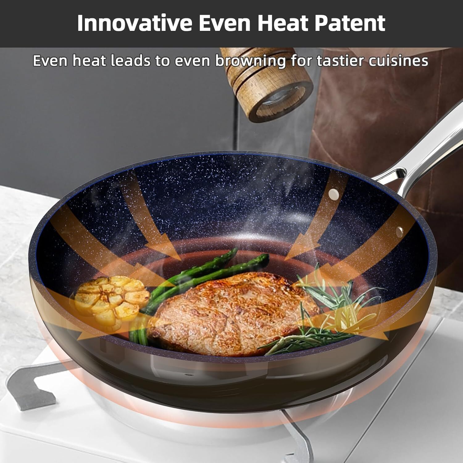 Nuwave Lux Forged Lightweight Cookware Set PFAS Free 13pc, new product