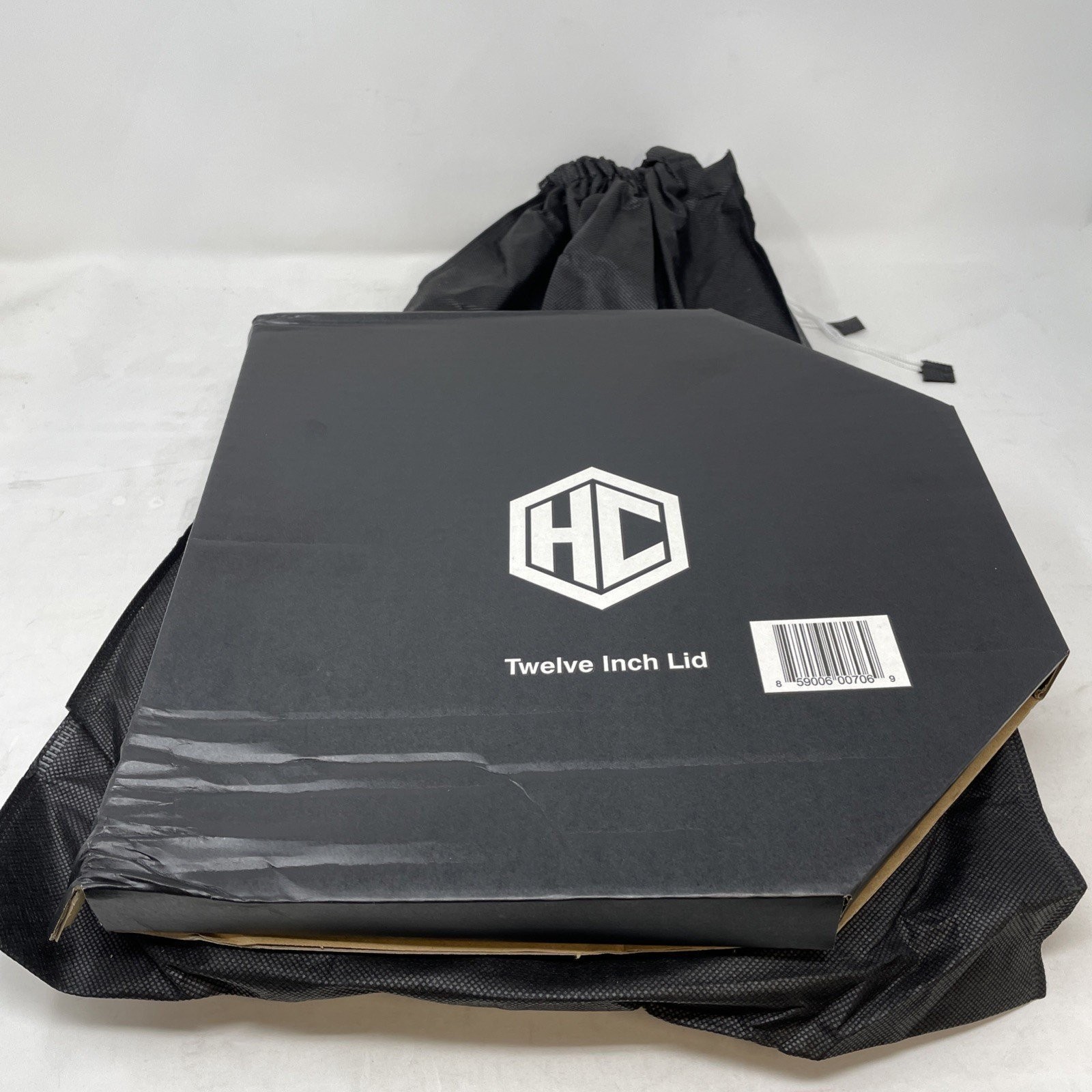HexClad 12″ Hybrid Fry Frying Pan & Storage Bag TerraBond Nonstick Gordon Ramsay